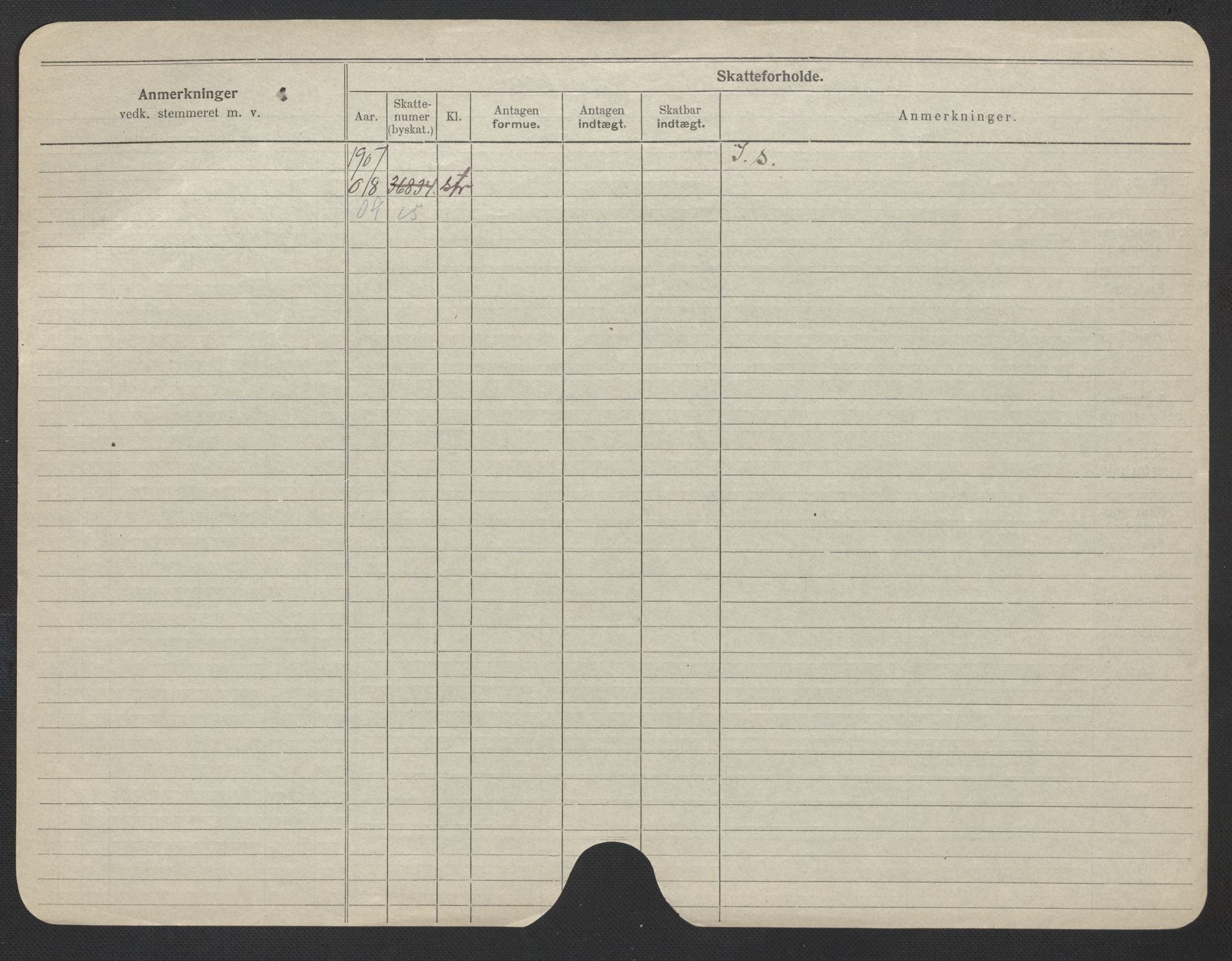 Oslo folkeregister, Registerkort, AV/SAO-A-11715/F/Fa/Fac/L0019: Kvinner, 1906-1914, s. 720b