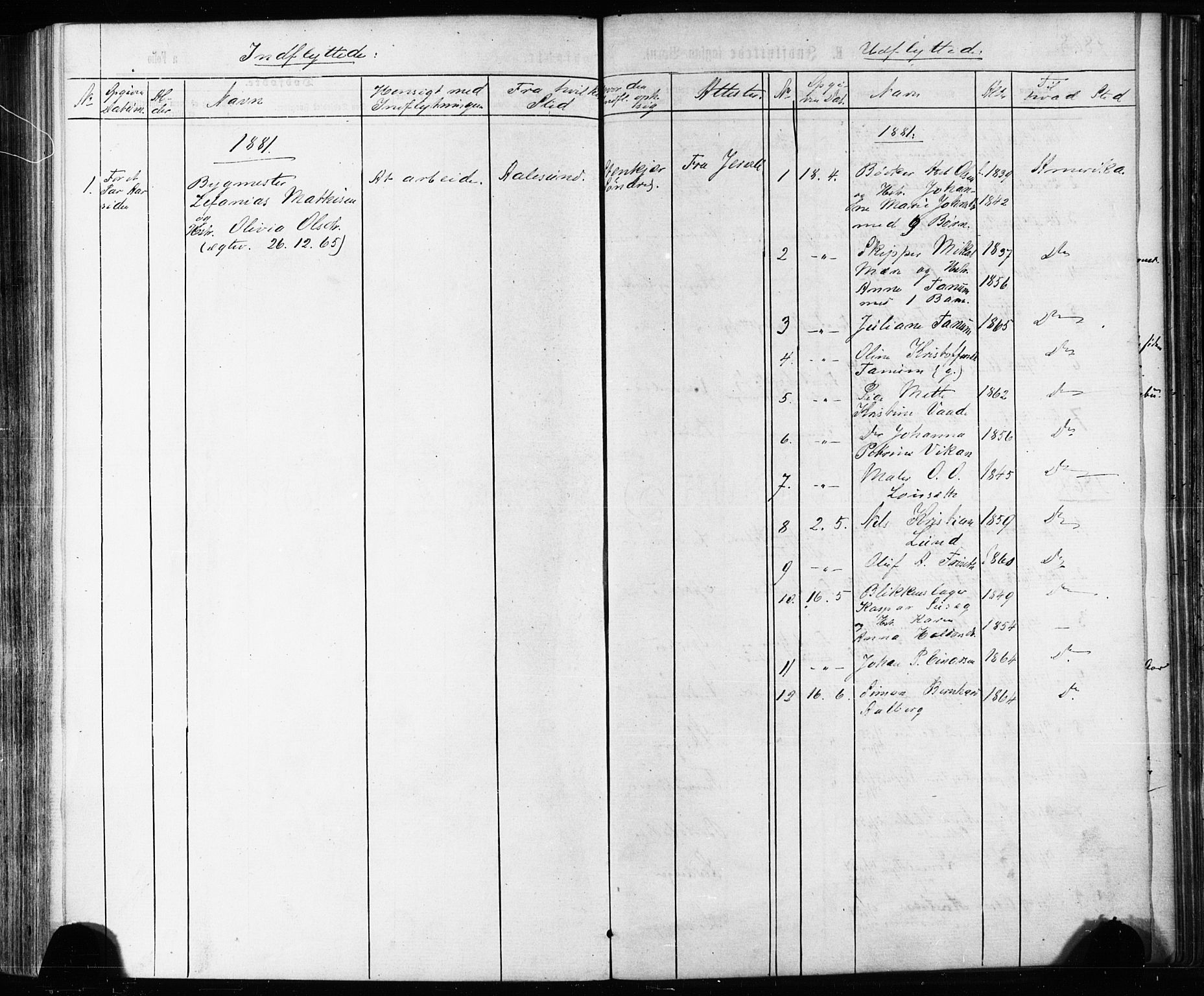Ministerialprotokoller, klokkerbøker og fødselsregistre - Nord-Trøndelag, AV/SAT-A-1458/739/L0370: Ministerialbok nr. 739A02, 1868-1881