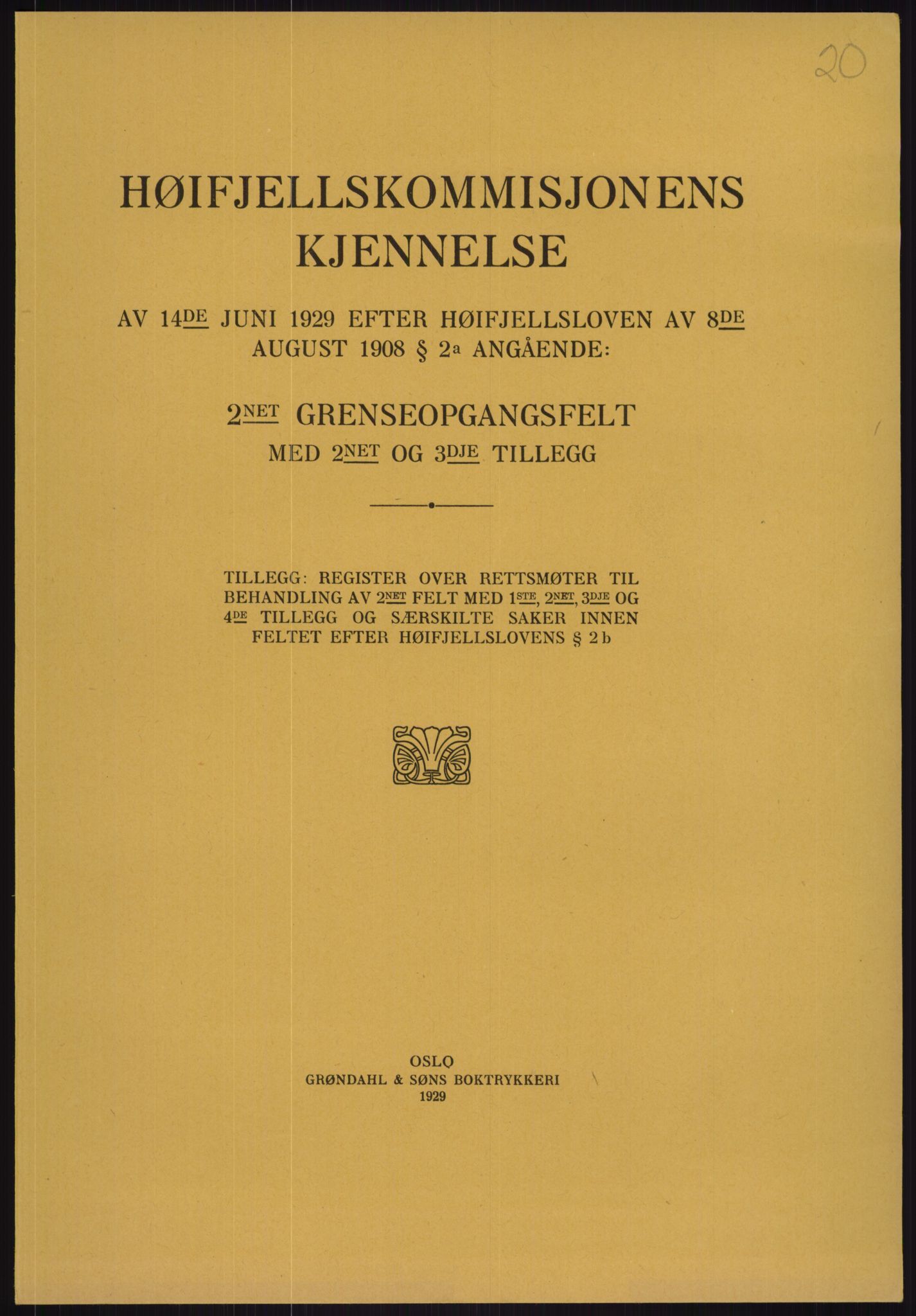 Høyfjellskommisjonen, RA/S-1546/X/Xa/L0001: Nr. 1-33, 1909-1953, s. 980