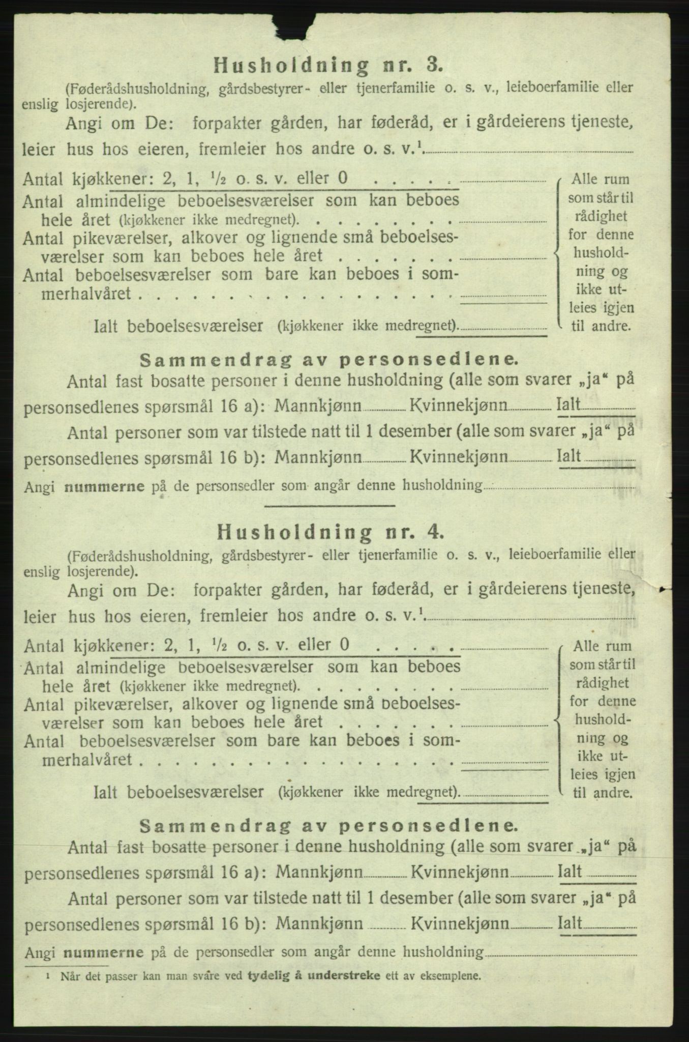 SAB, Folketelling 1920 for 1226 Strandebarm herred, 1920, s. 30