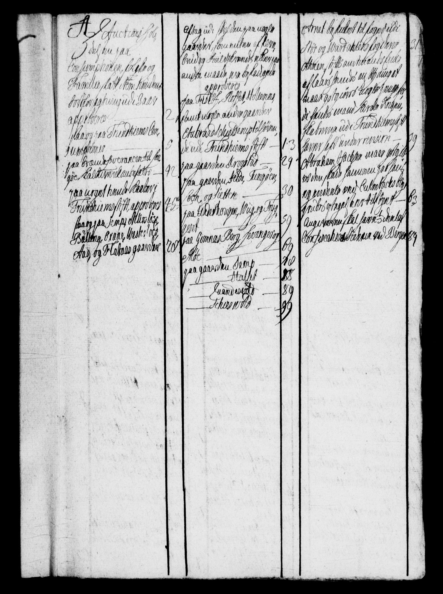Rentekammeret, Kammerkanselliet, RA/EA-3111/G/Gf/Gfb/L0001: Register til norske relasjons- og resolusjonsprotokoller (merket RK 52.96), 1720-1749, s. 303