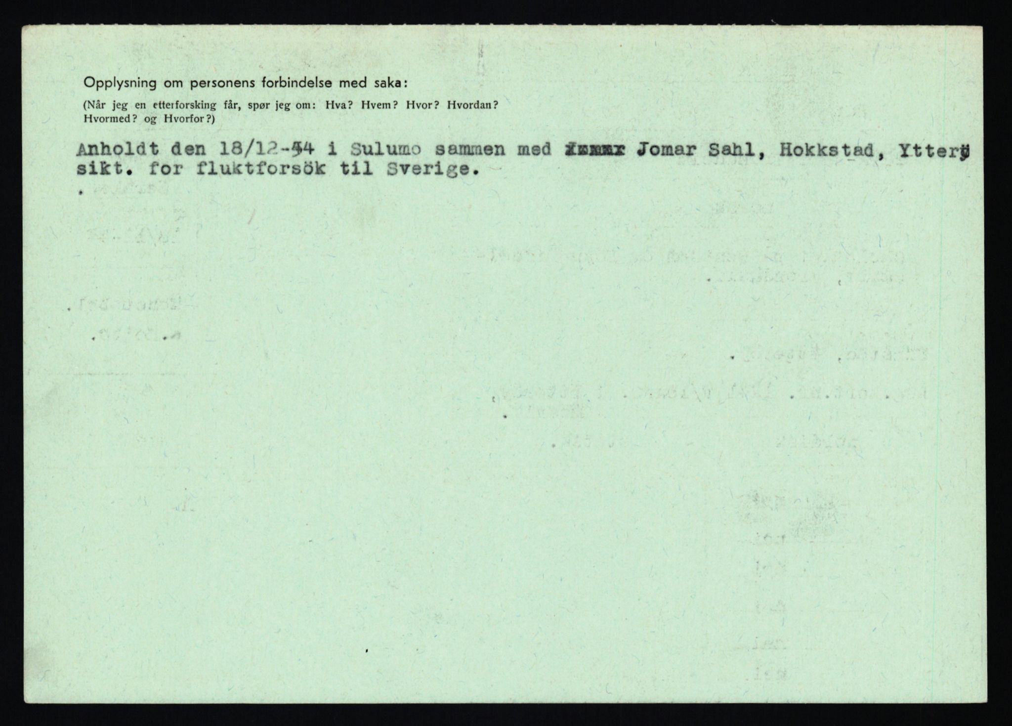 Statspolitiet - Hovedkontoret / Osloavdelingen, AV/RA-S-1329/C/Ca/L0010: Lind - Moksnes, 1943-1945, s. 2694