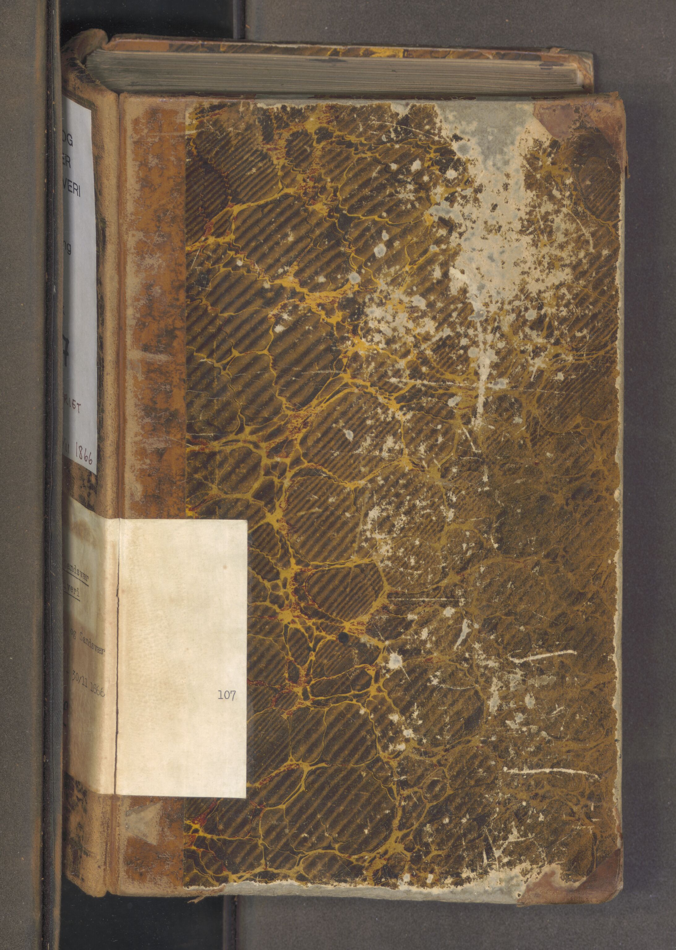 Numedal og Sandsvær sorenskriveri, AV/SAKO-A-128/F/Fa/Faa/L0107: Tingbok, 1861-1866