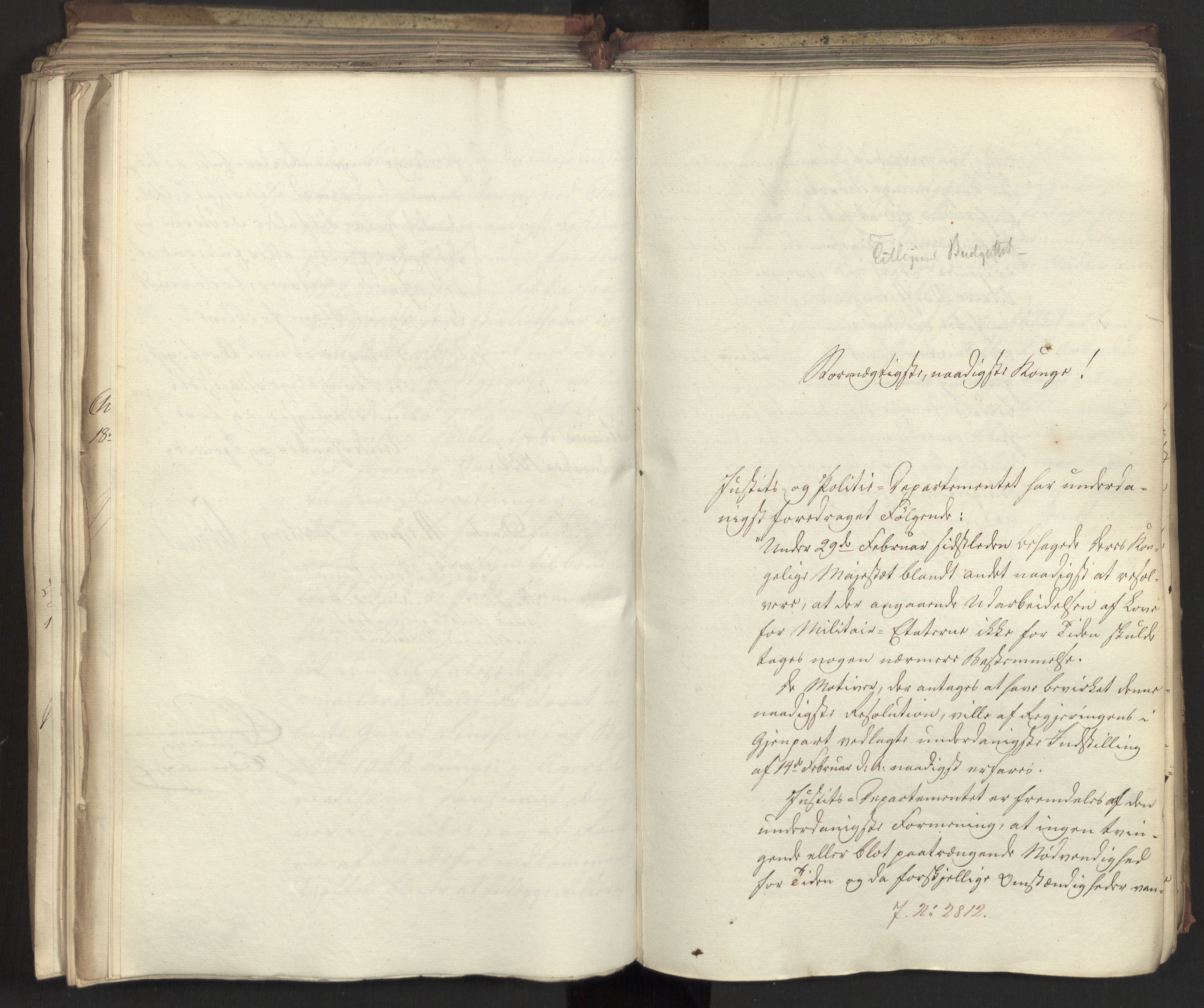 Statsrådsavdelingen i Stockholm, AV/RA-S-1003/D/Da/L0081: Regjeringsinnstillinger nr. 2700-2857, 1832, s. 443