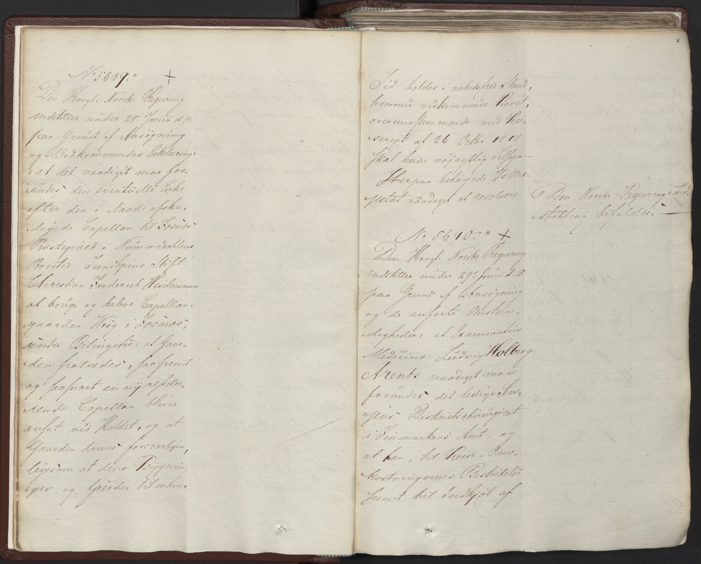 Statsrådssekretariatet, AV/RA-S-1001/A/Ab/L0012: Kgl. res. nr. 5679-6008 II, 1821, s. 7b-8a