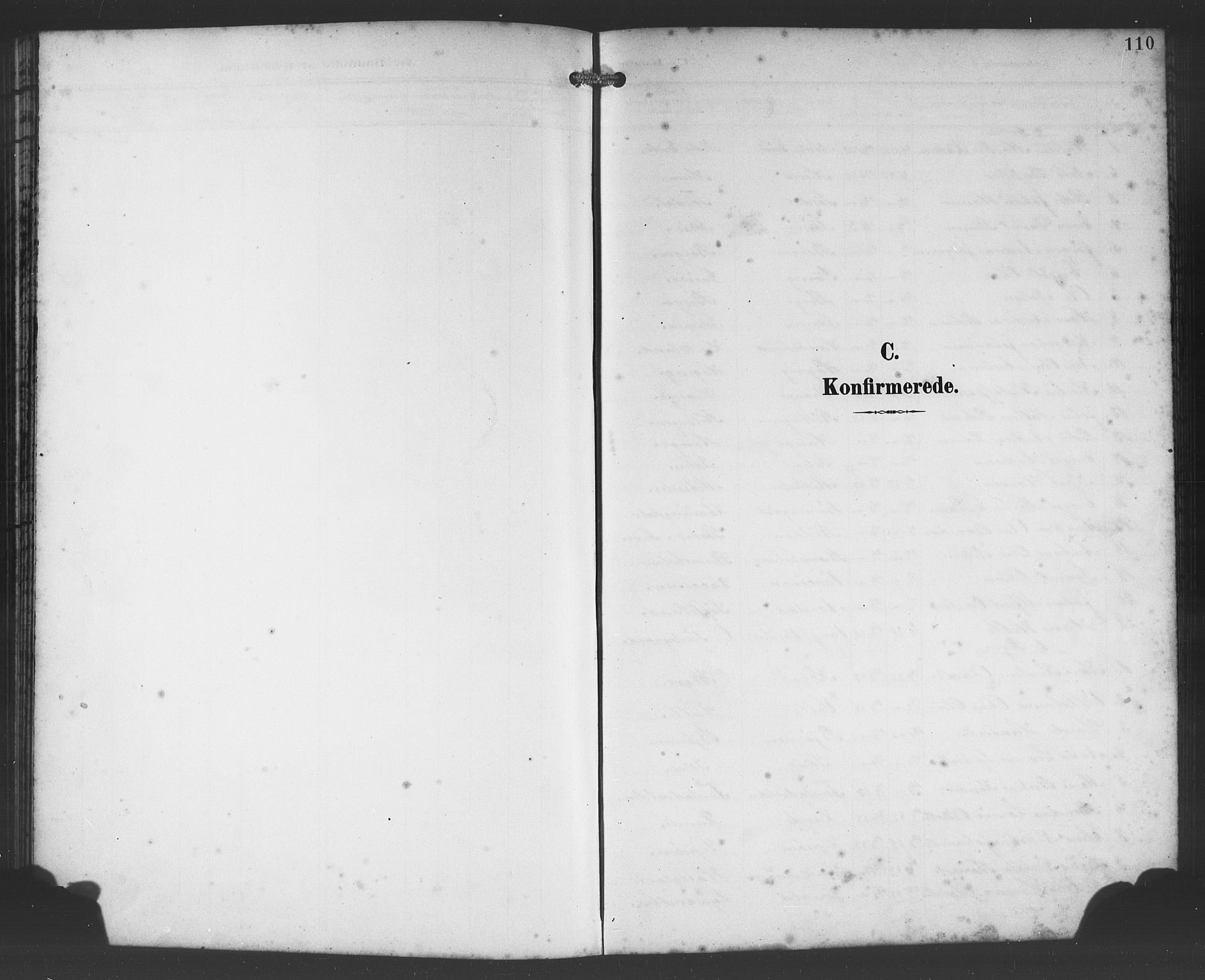 Os sokneprestembete, SAB/A-99929: Klokkerbok nr. A 3, 1897-1913, s. 110