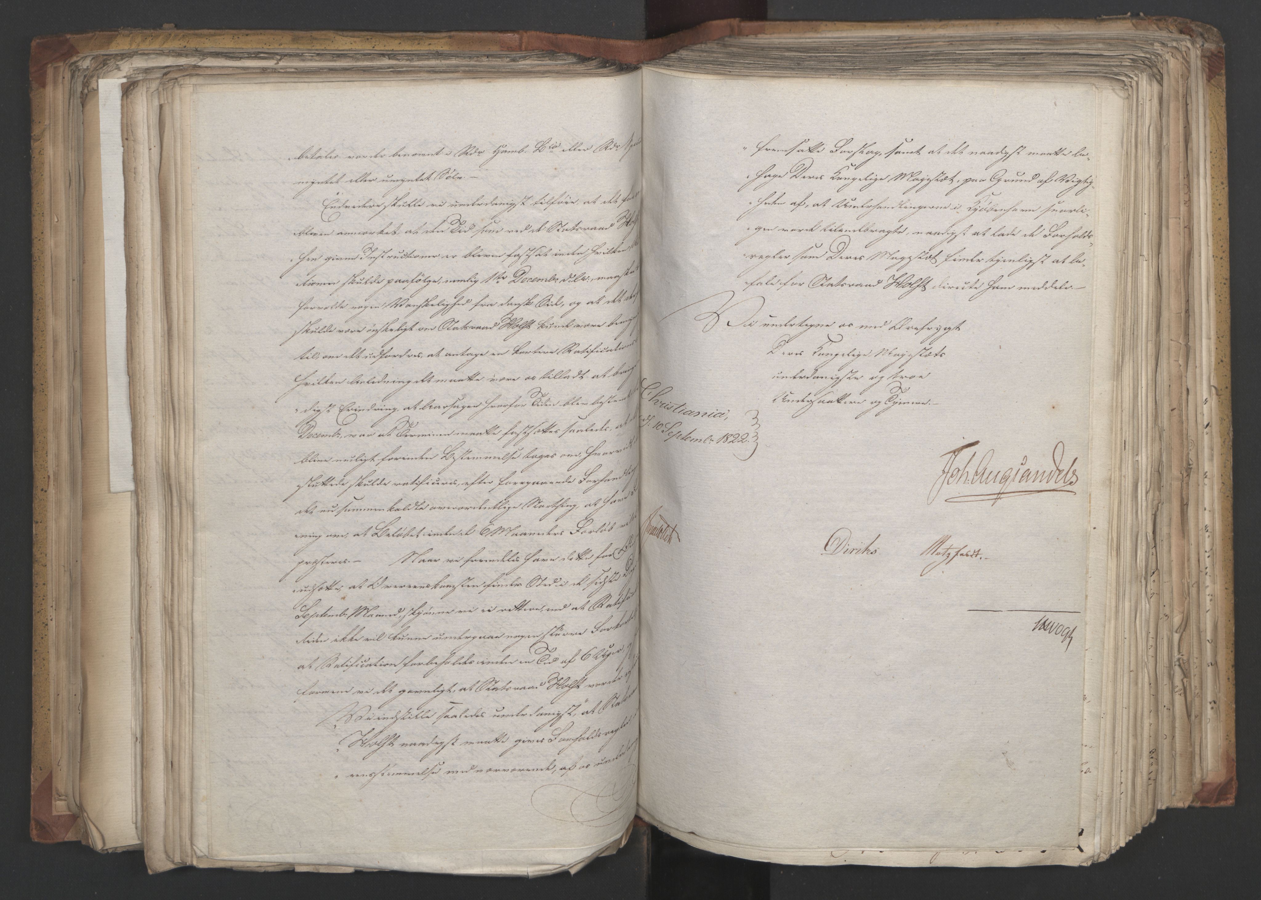 Statsrådsavdelingen i Stockholm, AV/RA-S-1003/D/Da/L0032: Regjeringsinnstillinger nr. 6140-6355, 1822, s. 243