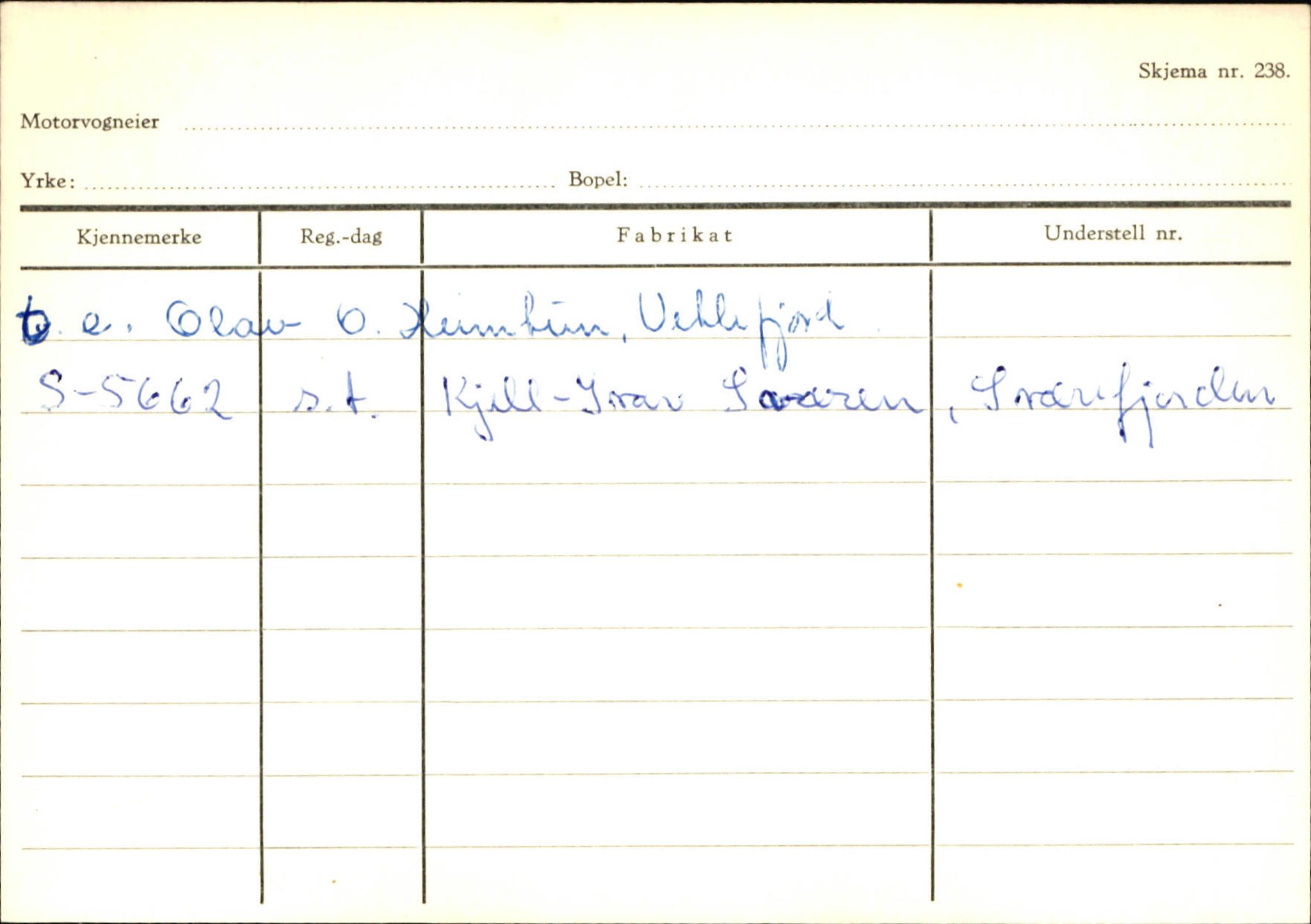 Statens vegvesen, Sogn og Fjordane vegkontor, AV/SAB-A-5301/4/F/L0132: Eigarregister Askvoll A-Å. Balestrand A-Å, 1945-1975, s. 2371