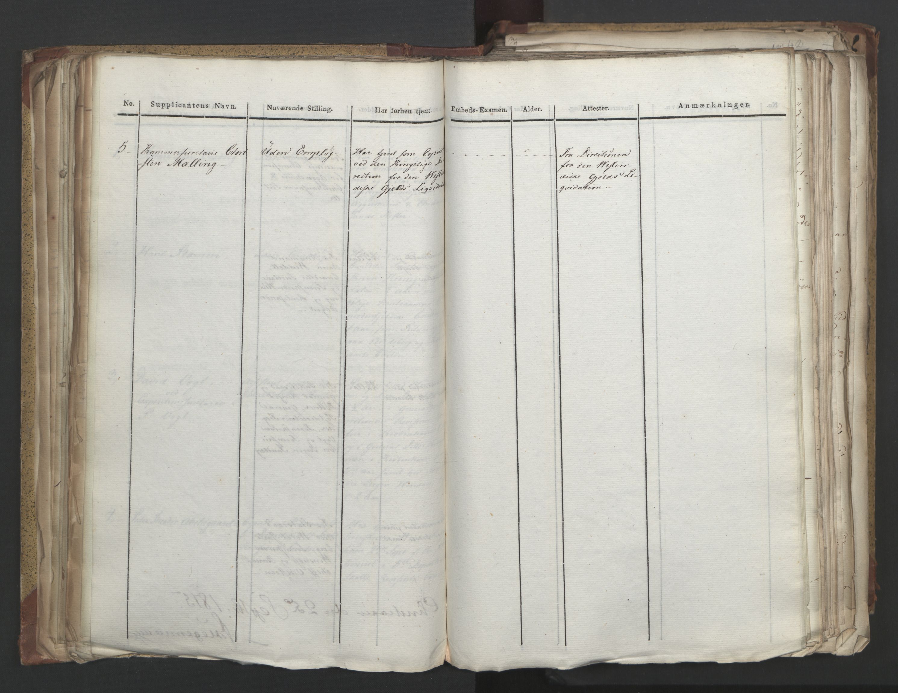 Statsrådsavdelingen i Stockholm, AV/RA-S-1003/D/Da/L0004: Regjeringsinnstillinger nr. 788-999, 1815, s. 91