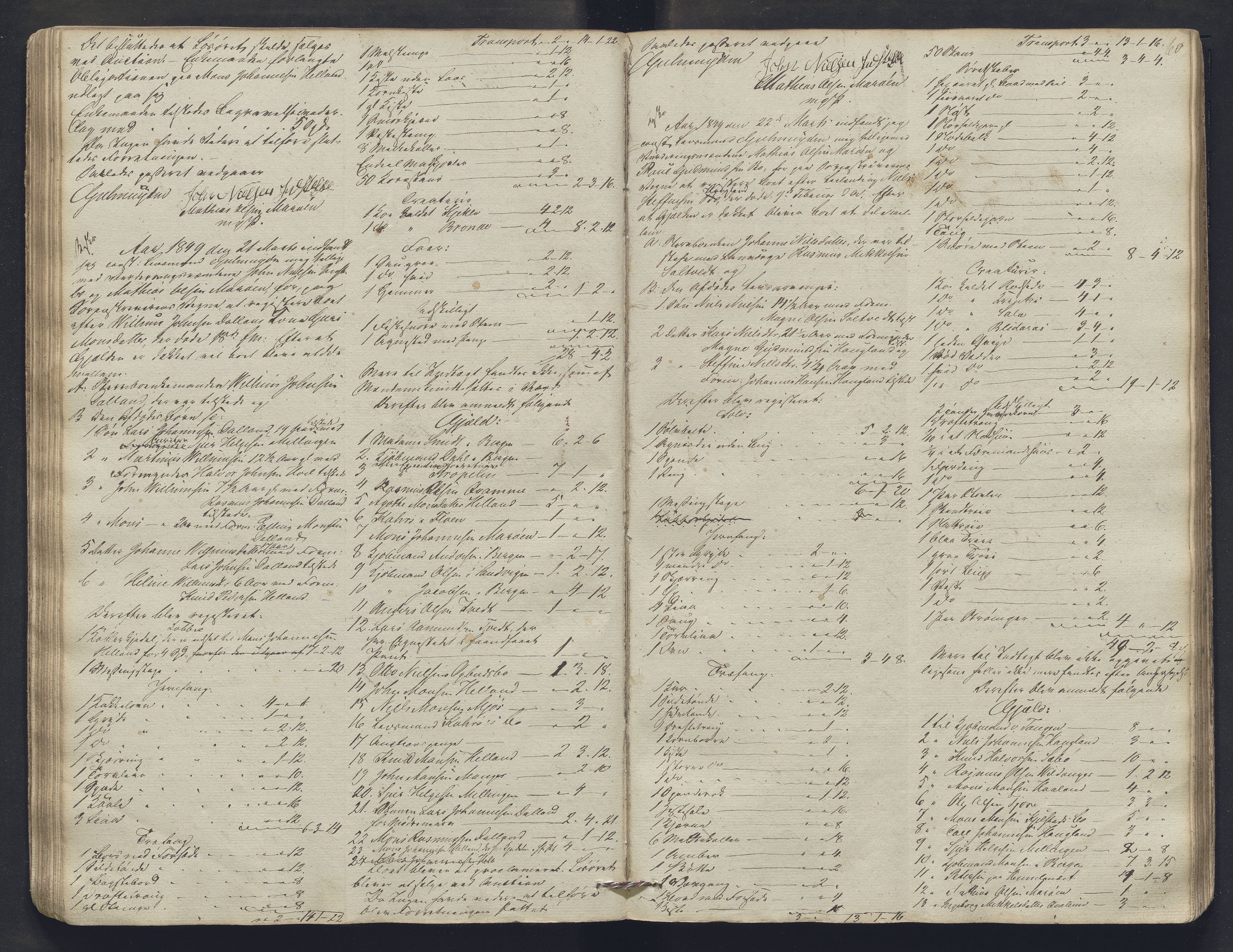 Nordhordland sorenskrivar, AV/SAB-A-2901/1/H/Hb/L0017: Registreringsprotokollar, 1846-1852, s. 60