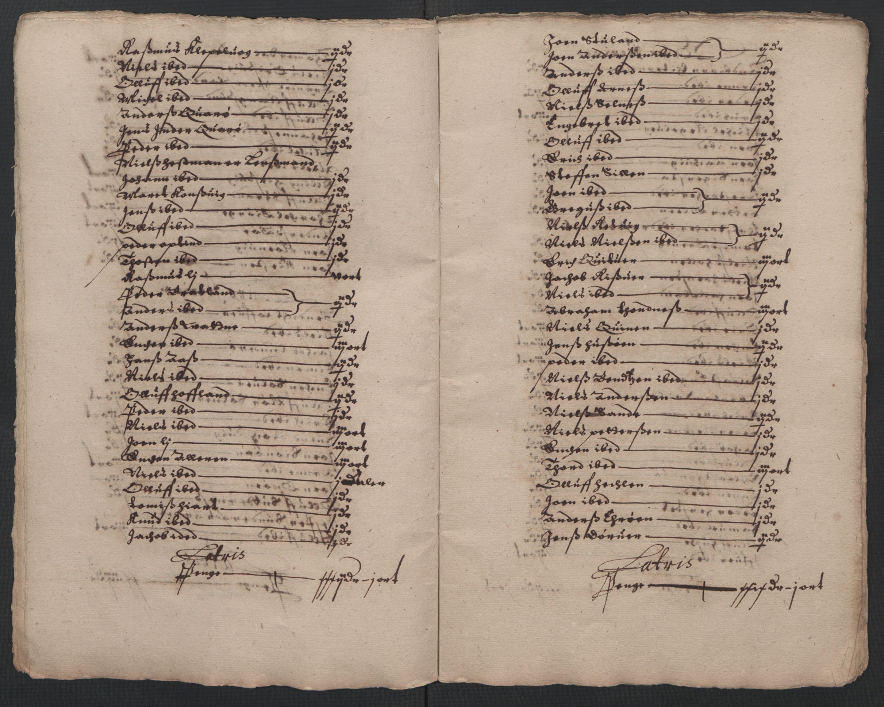 Rentekammeret inntil 1814, Reviderte regnskaper, Lensregnskaper, RA/EA-5023/R/Rb/Rbz/L0032: Nordlandenes len, 1640-1644