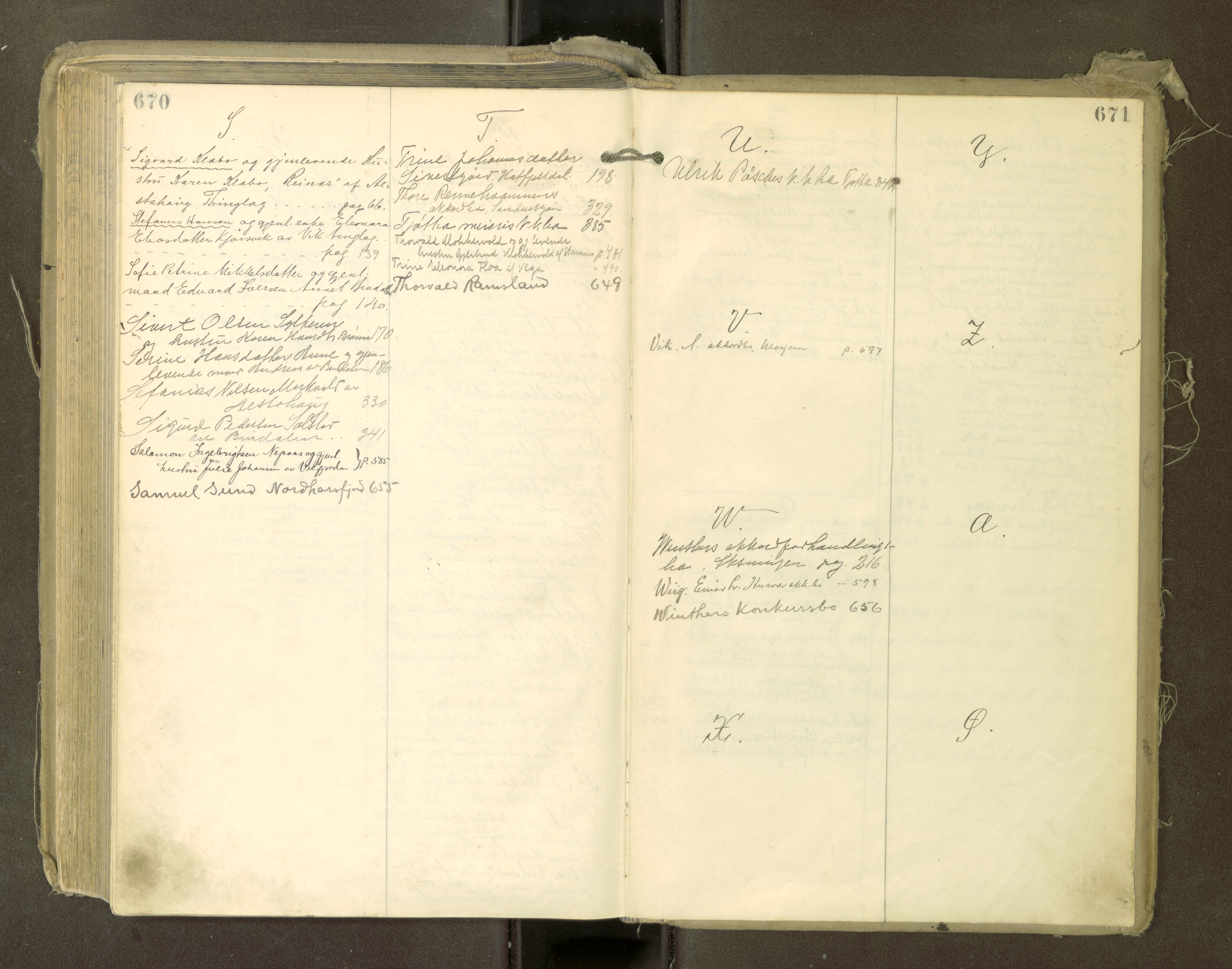 Søndre Helgeland sorenskriveri, AV/SAT-A-4575/1/3/3A/L0008: Skifteutlodningsprot., 1908-1913, s. 670-671