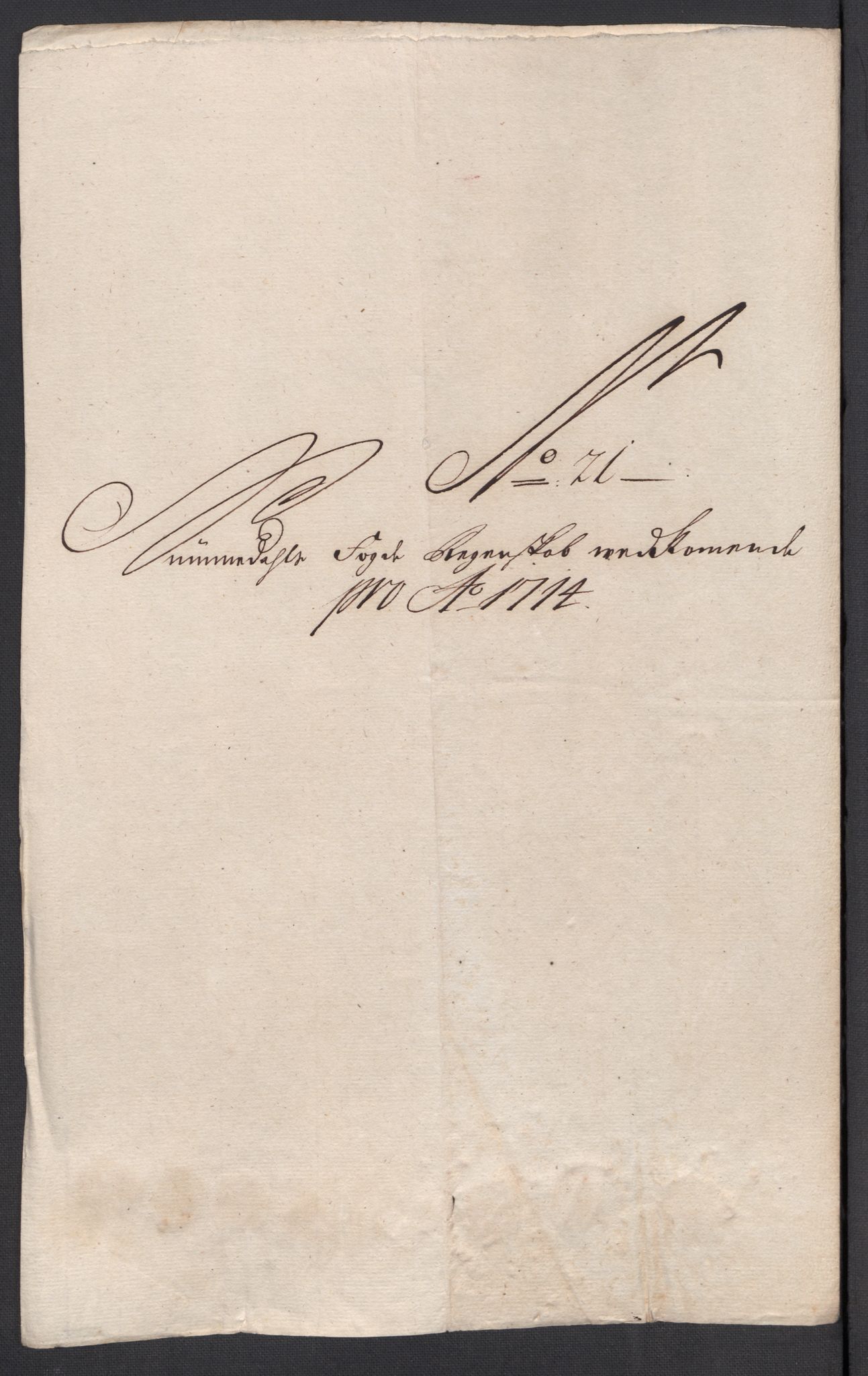 Rentekammeret inntil 1814, Reviderte regnskaper, Fogderegnskap, AV/RA-EA-4092/R64/L4435: Fogderegnskap Namdal, 1714, s. 168