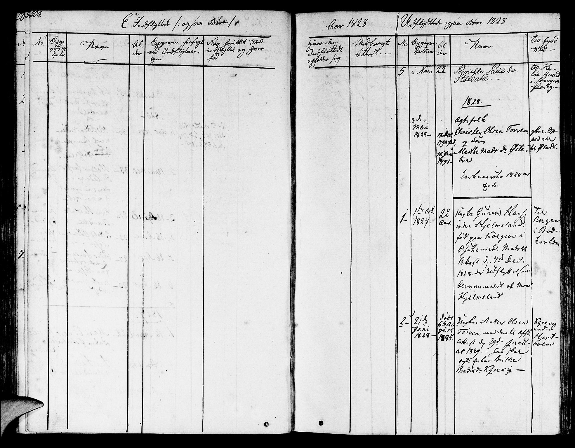 Lavik sokneprestembete, SAB/A-80901: Ministerialbok nr. A 2II, 1821-1842, s. 504