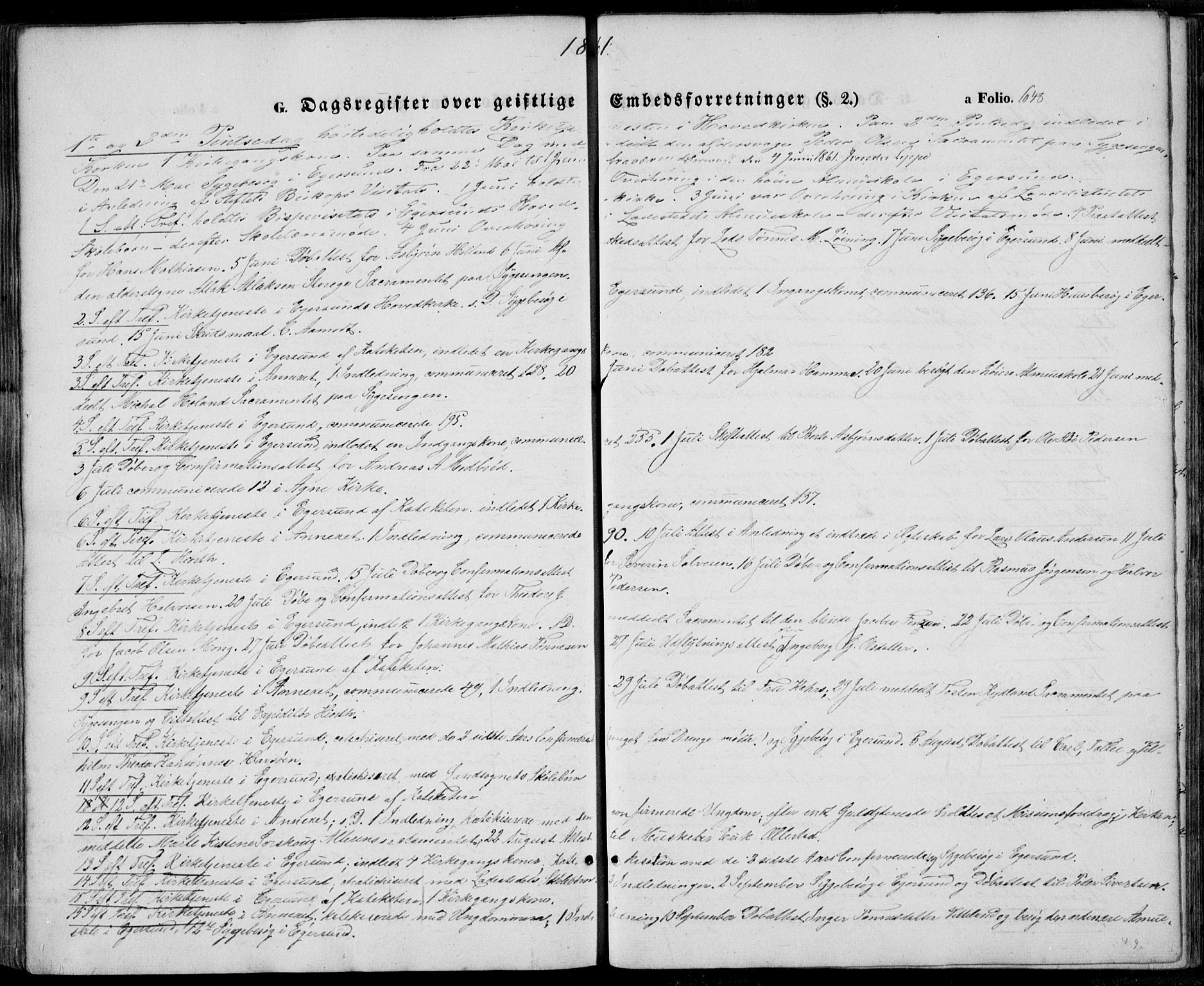 Eigersund sokneprestkontor, SAST/A-101807/S08/L0013: Ministerialbok nr. A 12.2, 1850-1865, s. 648