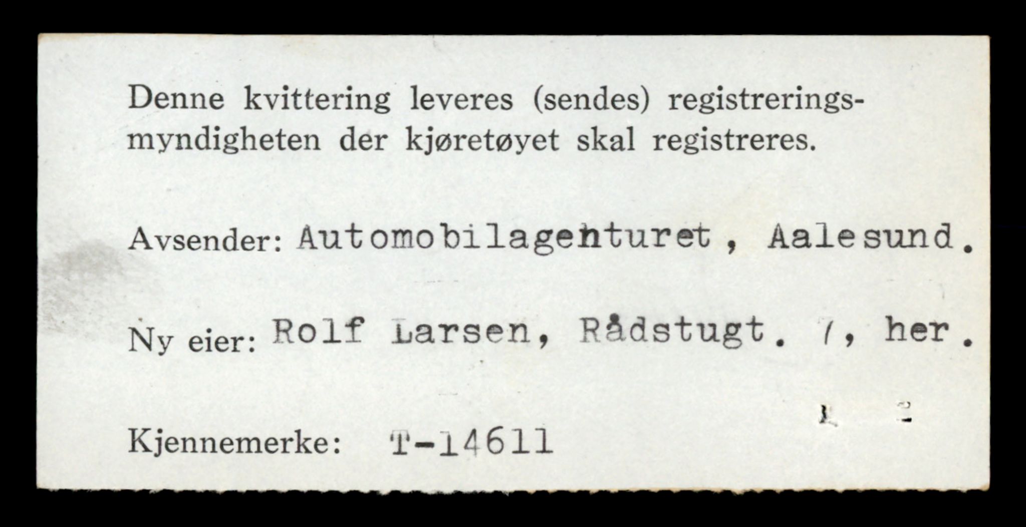 Møre og Romsdal vegkontor - Ålesund trafikkstasjon, AV/SAT-A-4099/F/Fe/L0047: Registreringskort for kjøretøy T 14580 - T 14720, 1927-1998, s. 844