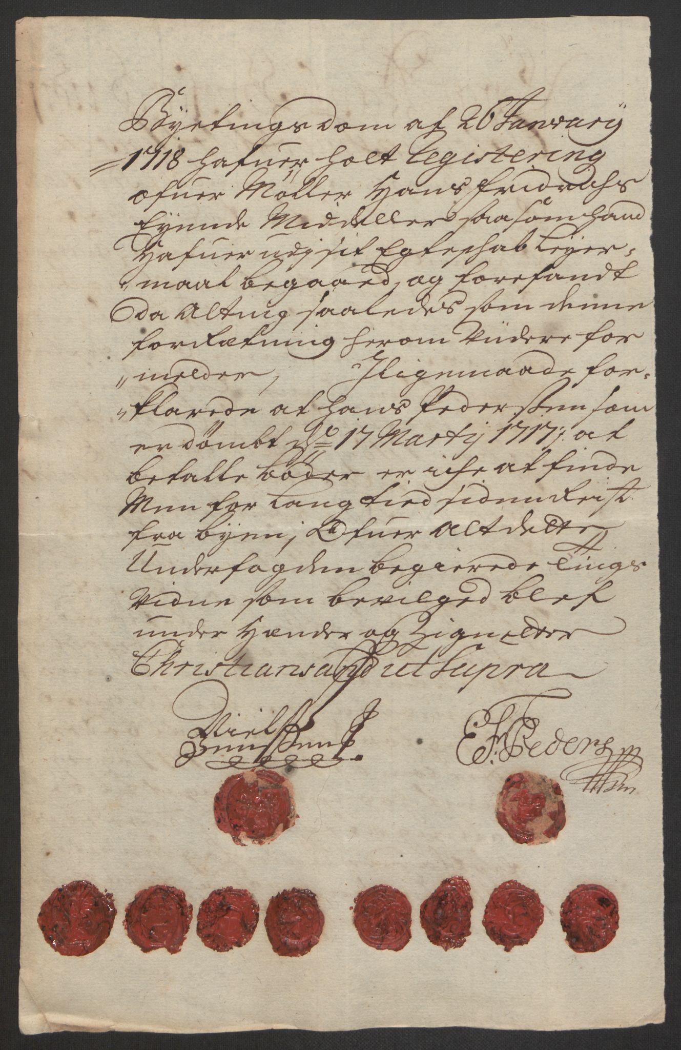 Rentekammeret inntil 1814, Reviderte regnskaper, Byregnskaper, AV/RA-EA-4066/R/Rm/L0285: [M18] Sikt og sakefall, 1681-1718, s. 561