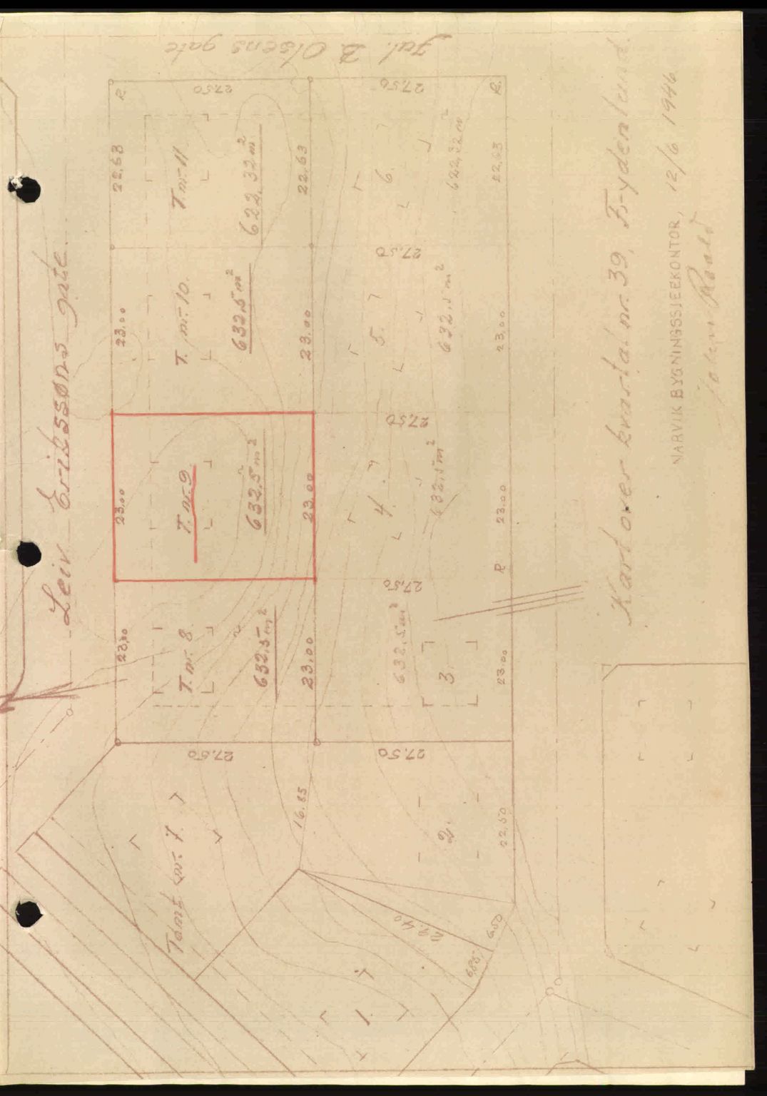 Narvik sorenskriveri, SAT/A-0002/1/2/2C/2Ca: Pantebok nr. A21, 1946-1947, Dagboknr: 412/1946