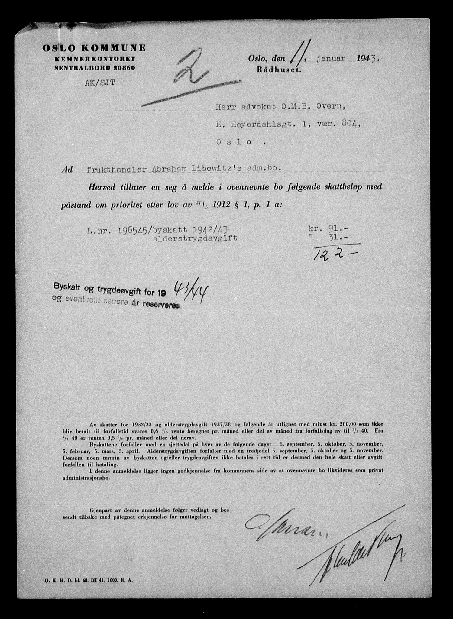 Justisdepartementet, Tilbakeføringskontoret for inndratte formuer, AV/RA-S-1564/H/Hc/Hcc/L0959: --, 1945-1947, s. 532