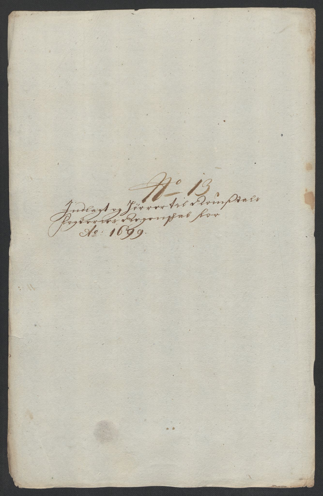 Rentekammeret inntil 1814, Reviderte regnskaper, Fogderegnskap, RA/EA-4092/R55/L3654: Fogderegnskap Romsdal, 1699-1700, s. 103