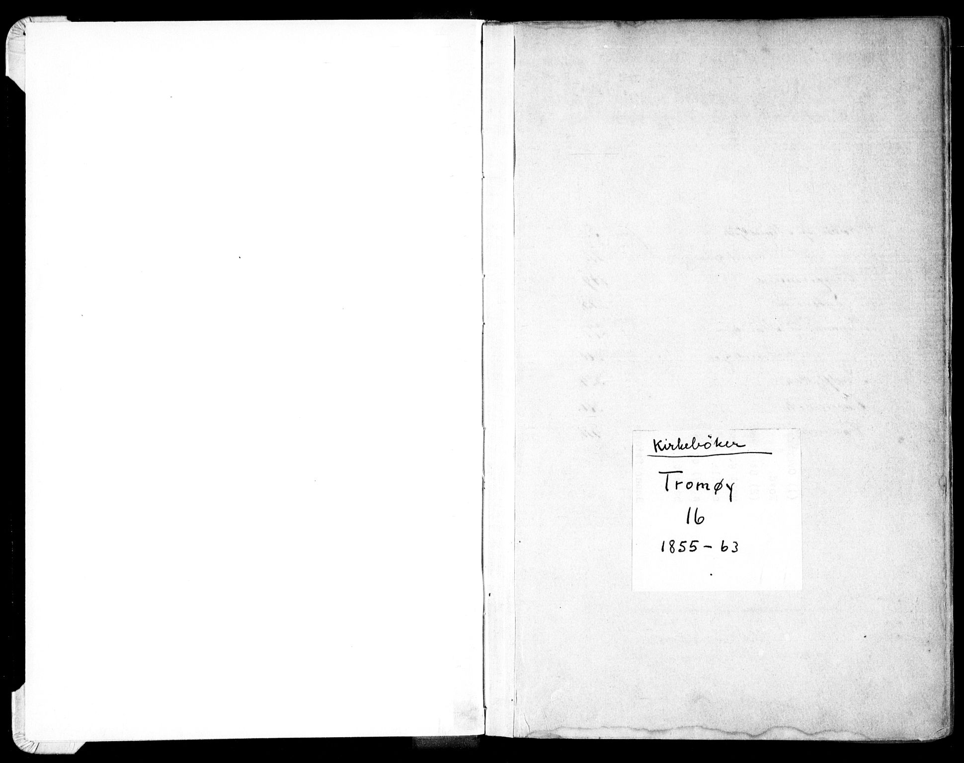 Tromøy sokneprestkontor, SAK/1111-0041/F/Fa/L0006: Ministerialbok nr. A 6, 1855-1863