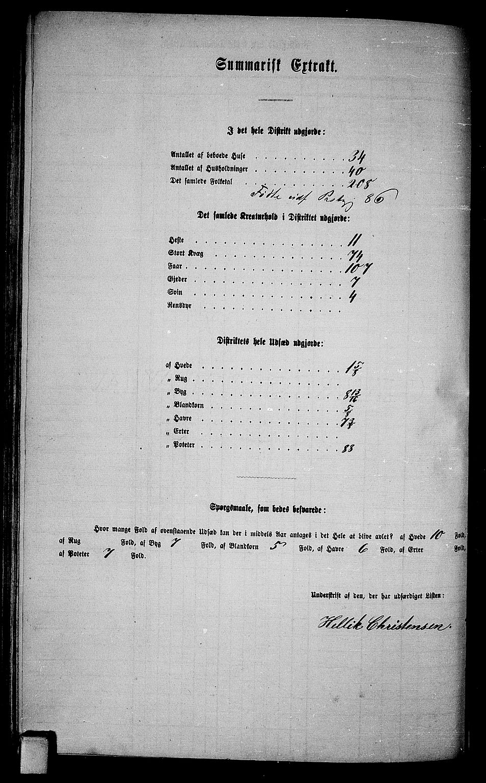 RA, Folketelling 1865 for 0816L Kragerø prestegjeld, Sannidal sokn og Skåtøy sokn, 1865, s. 165