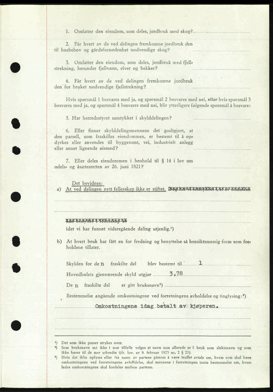Midhordland sorenskriveri, SAB/A-3001/1/G/Gb/Gbj/L0022: Pantebok nr. A41-43, 1946-1946, Dagboknr: 703/1946