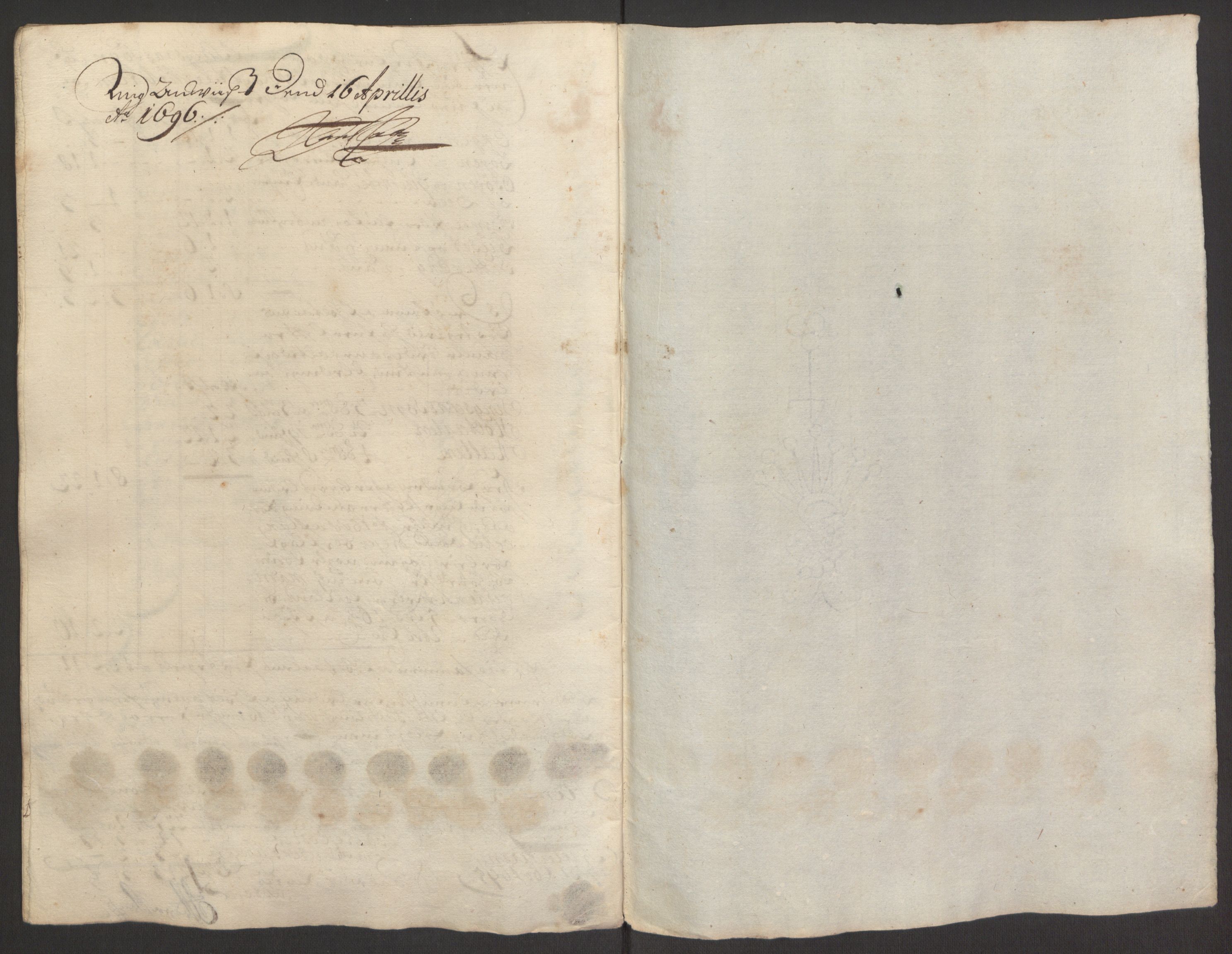 Rentekammeret inntil 1814, Reviderte regnskaper, Fogderegnskap, RA/EA-4092/R60/L3945: Fogderegnskap Orkdal og Gauldal, 1695, s. 390