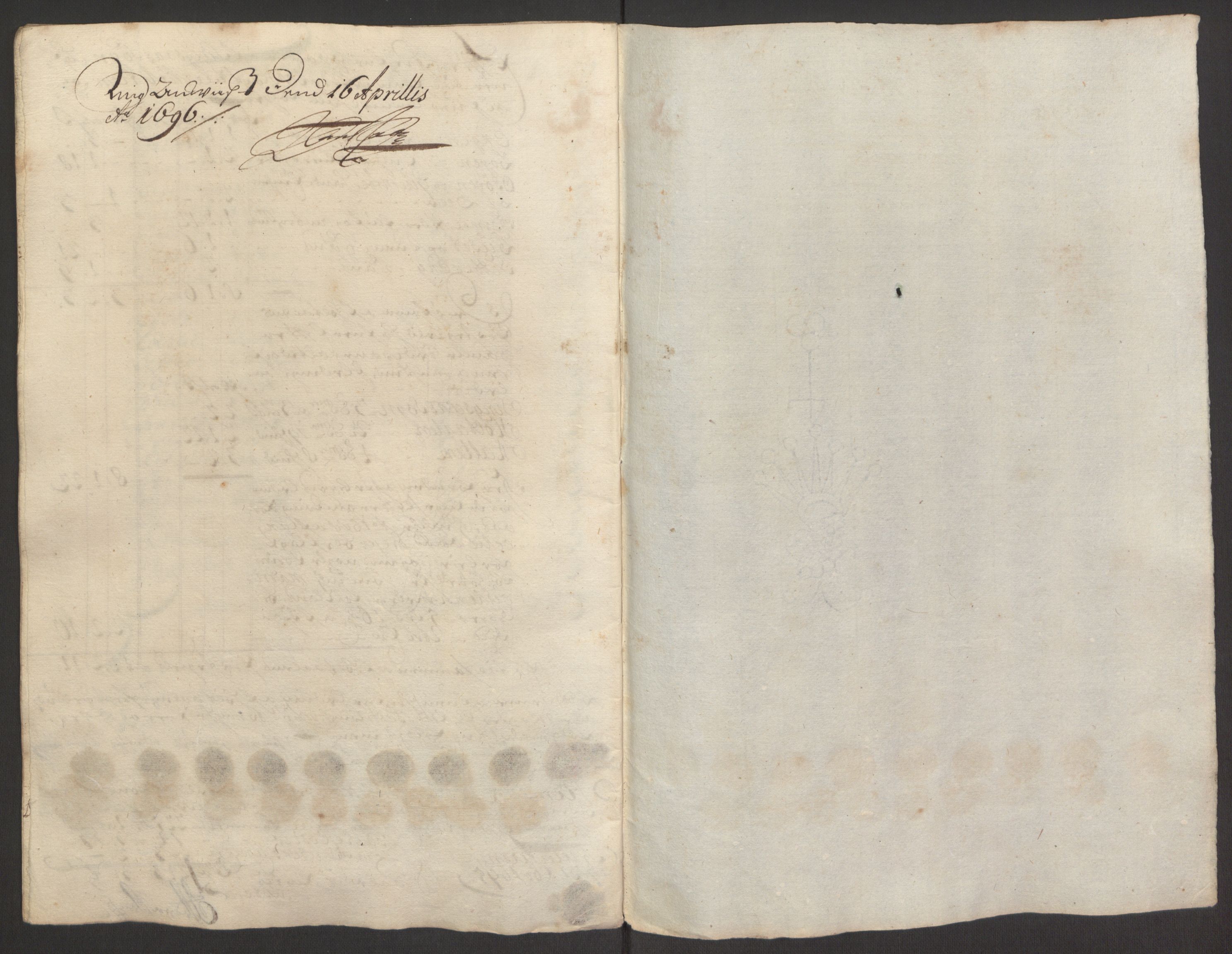 Rentekammeret inntil 1814, Reviderte regnskaper, Fogderegnskap, AV/RA-EA-4092/R60/L3945: Fogderegnskap Orkdal og Gauldal, 1695, s. 390