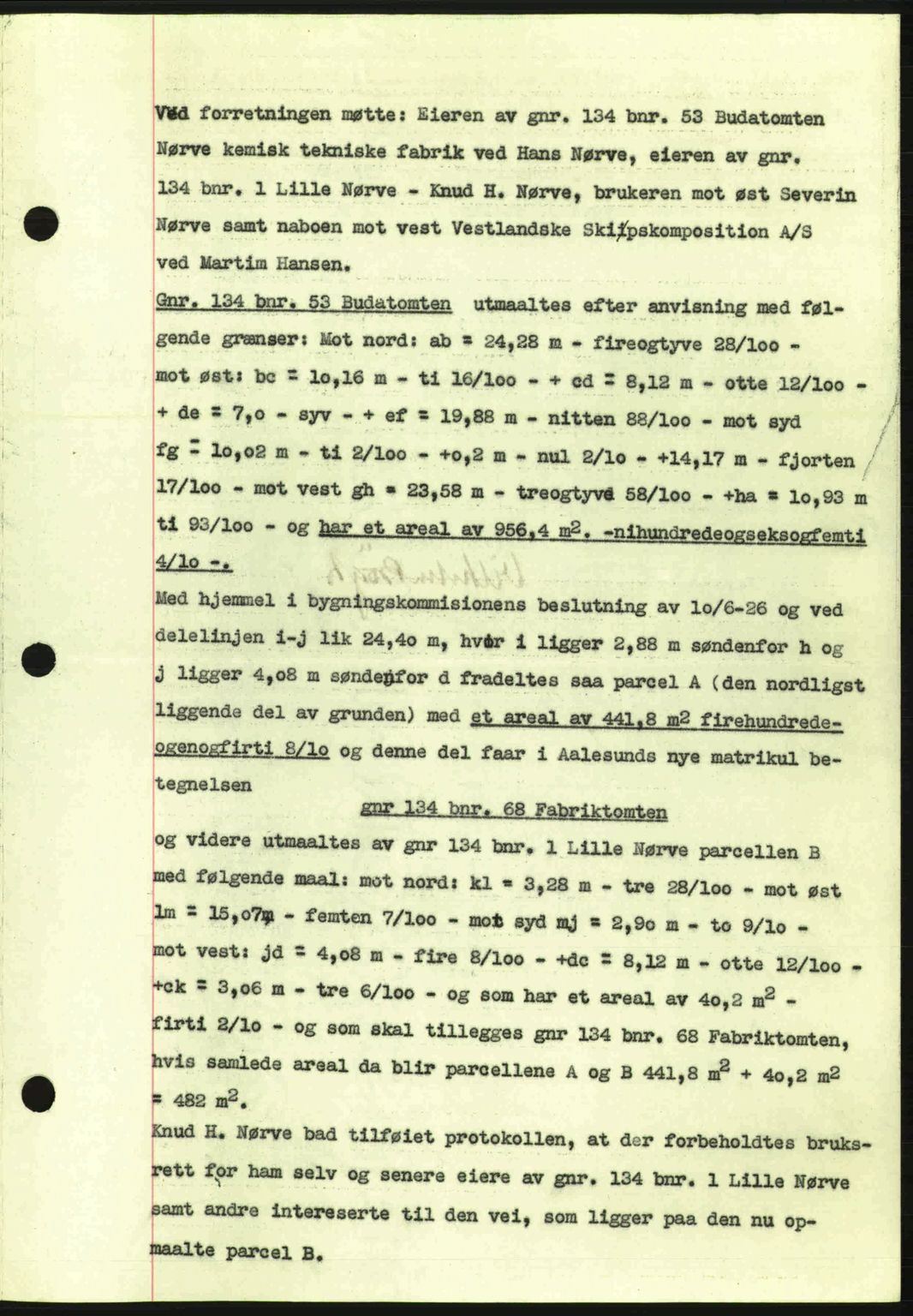 Ålesund byfogd, AV/SAT-A-4384: Pantebok nr. 34 II, 1938-1940, Dagboknr: 478/1940