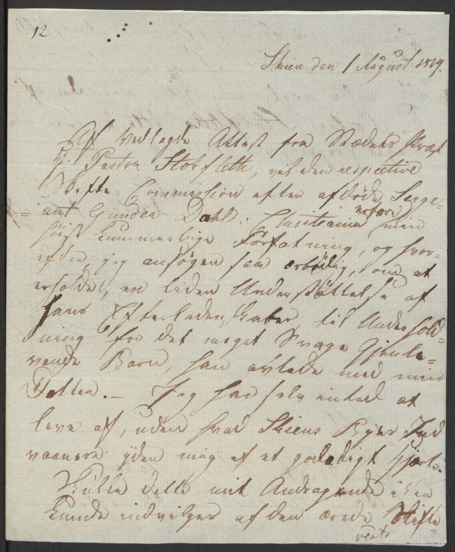 Forsvaret, Generalauditøren, AV/RA-RAFA-1772/F/Fj/Fjb/L0005: Skifter 1818 - 1823, 1818-1823, s. 69