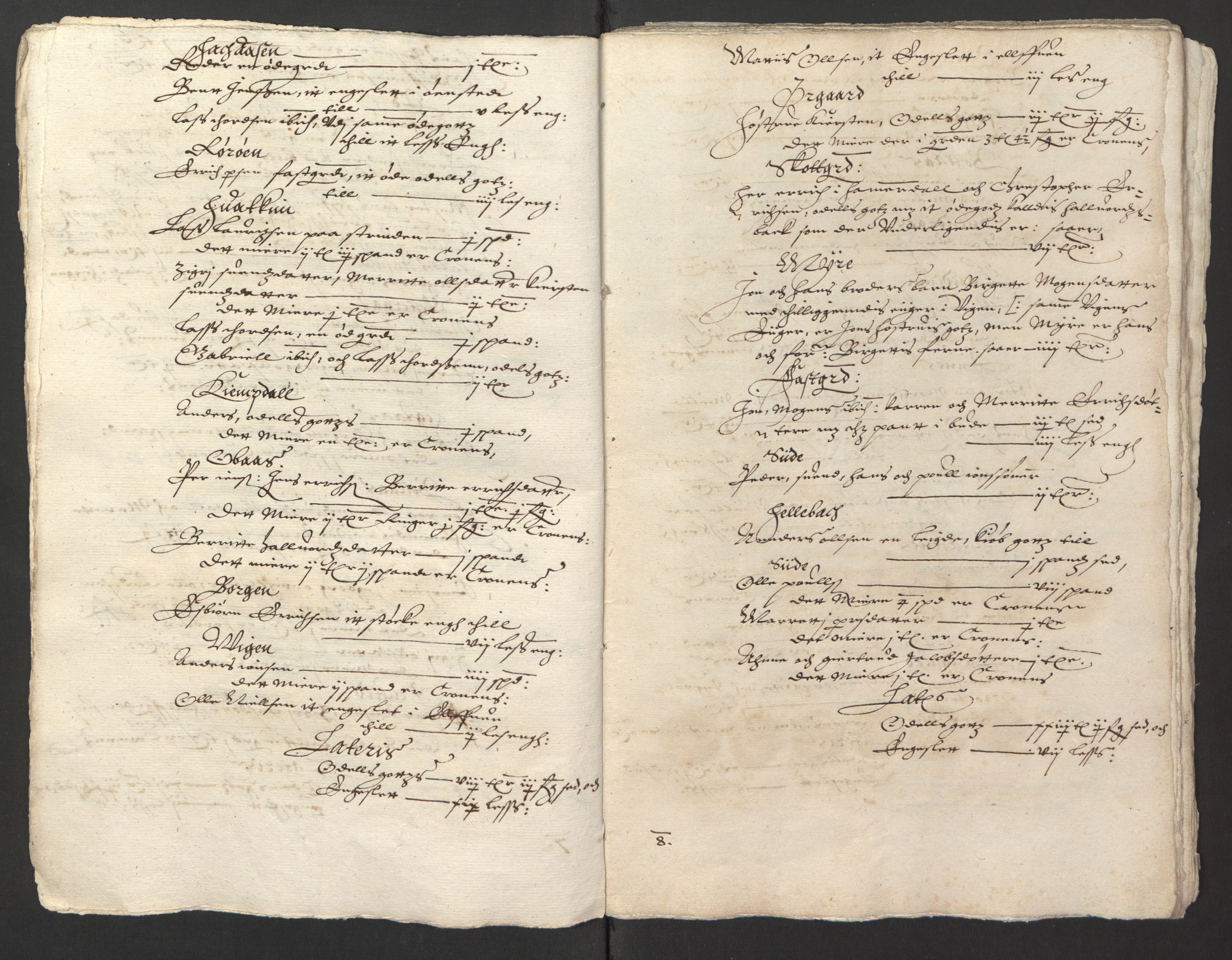 Stattholderembetet 1572-1771, AV/RA-EA-2870/Ek/L0013/0001: Jordebøker til utlikning av rosstjeneste 1624-1626: / Odelsjordebøker for Trondheim len, 1624-1625, s. 103