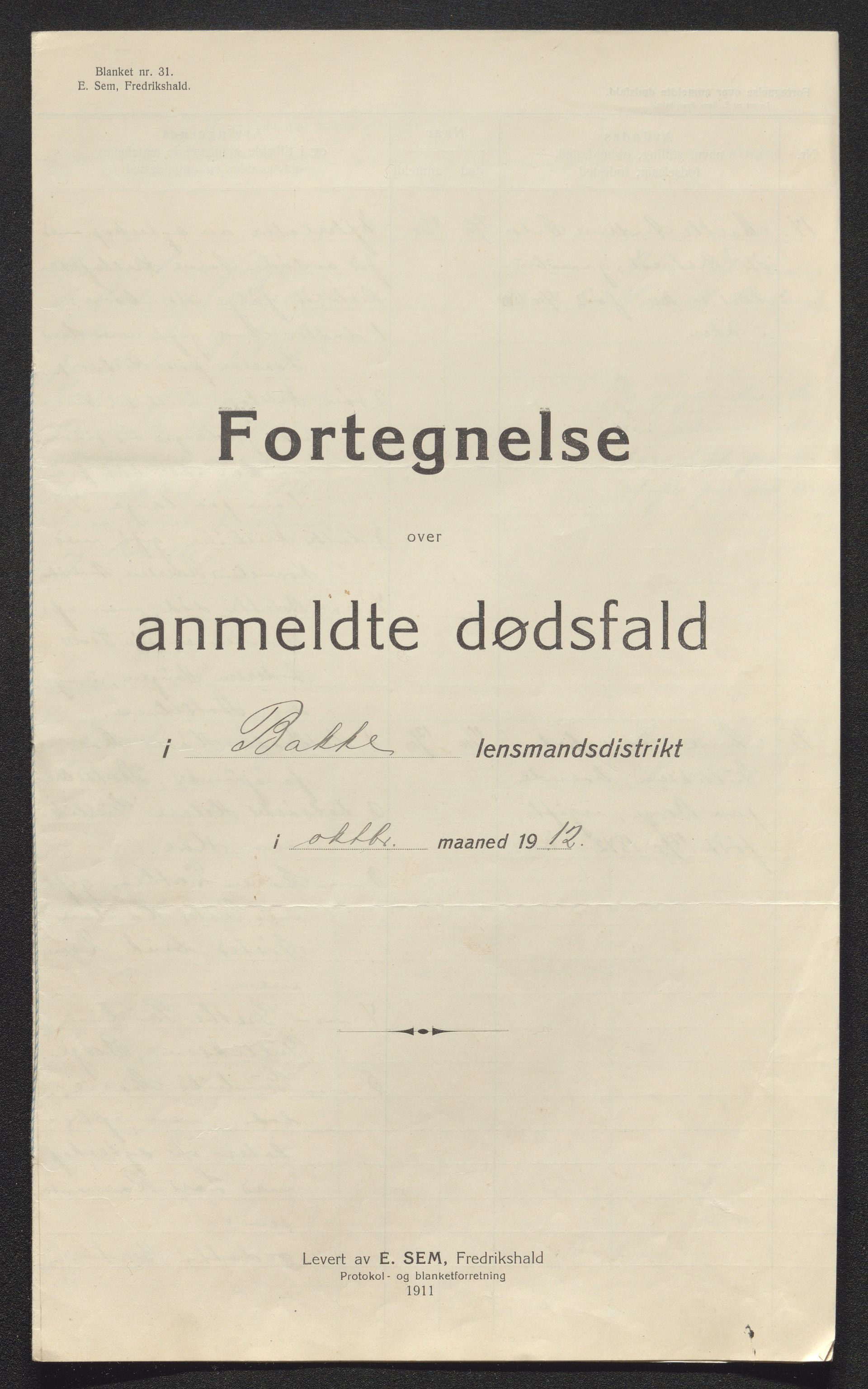 Eiker, Modum og Sigdal sorenskriveri, AV/SAKO-A-123/H/Ha/Hab/L0035: Dødsfallsmeldinger, 1912, s. 36