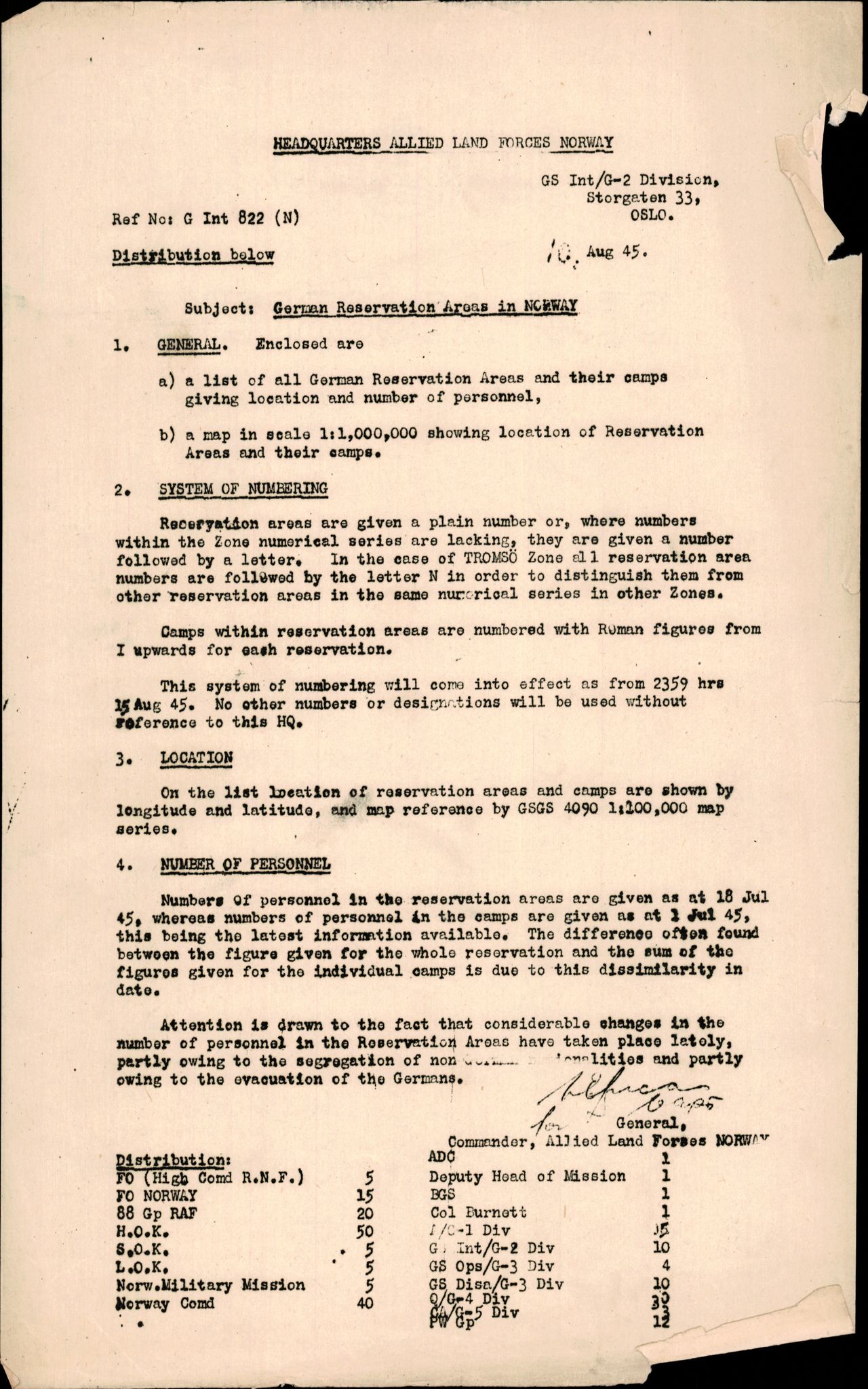 Forsvarets Overkommando. 2 kontor. Arkiv 11.4. Spredte tyske arkivsaker, AV/RA-RAFA-7031/D/Dar/Darc/L0002: Oberkommando der Wehrmacht Norwegen (OKW/N), 1945, s. 4