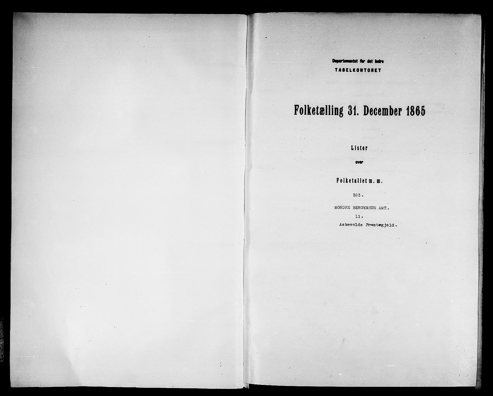RA, Folketelling 1865 for 1428P Askvoll prestegjeld, 1865, s. 3