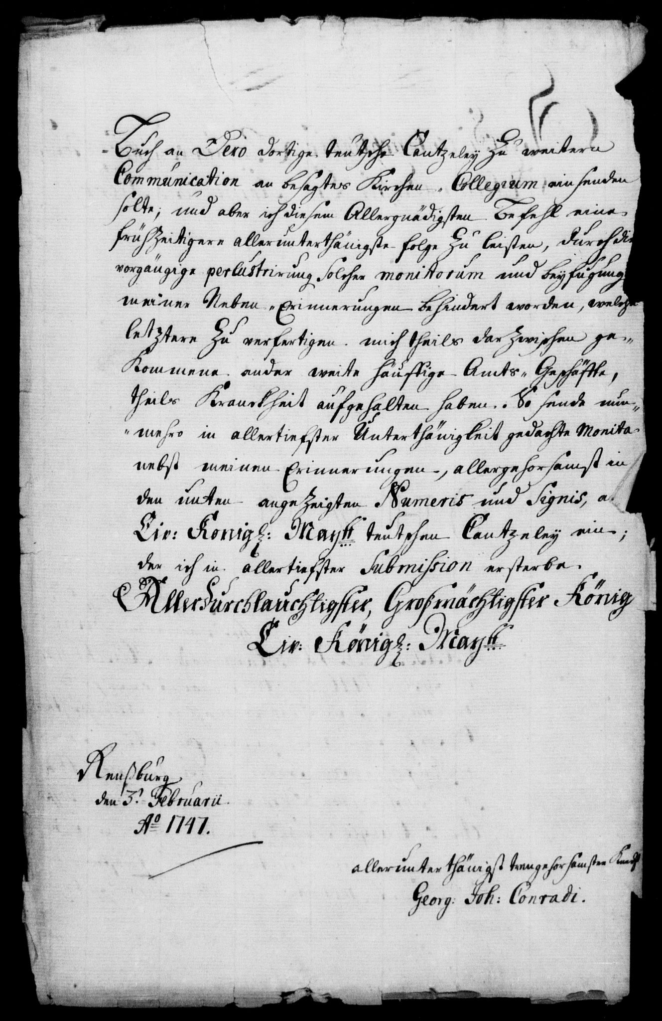 Generalkirkeinspektionskollegiet, DRA/A-0008/F4-14/F4-14-01: Dokumenter til revision af den tønderske salmebog, 1746-1747