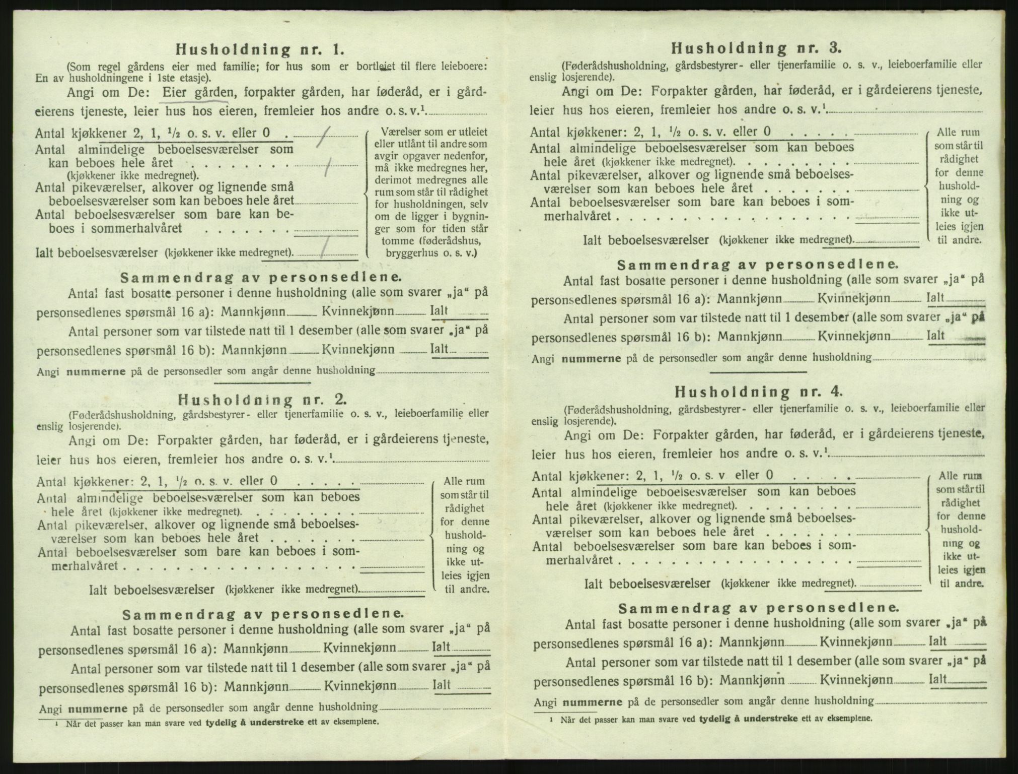 SAKO, Folketelling 1920 for 0728 Lardal herred, 1920, s. 922