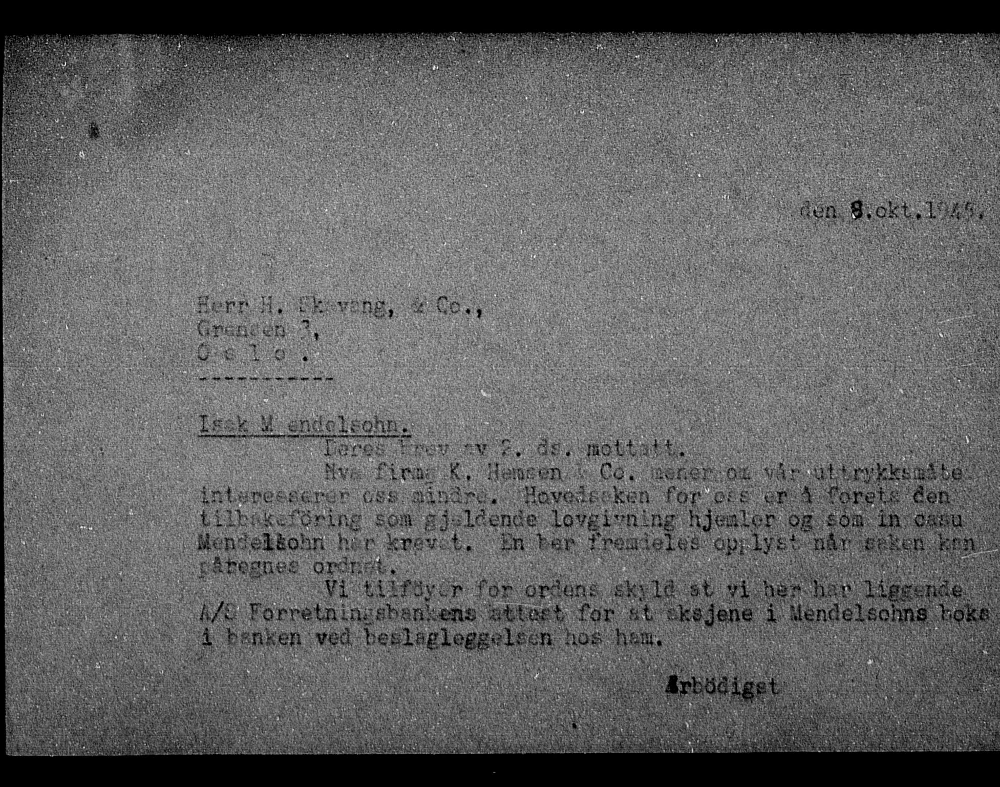 Justisdepartementet, Tilbakeføringskontoret for inndratte formuer, AV/RA-S-1564/H/Hc/Hca/L0909: --, 1945-1947, s. 103