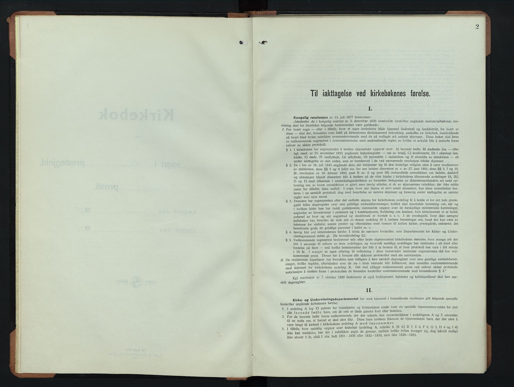 Elverum prestekontor, SAH/PREST-044/H/Ha/Hab/L0033: Klokkerbok nr. 33, 1934-1947, s. 2