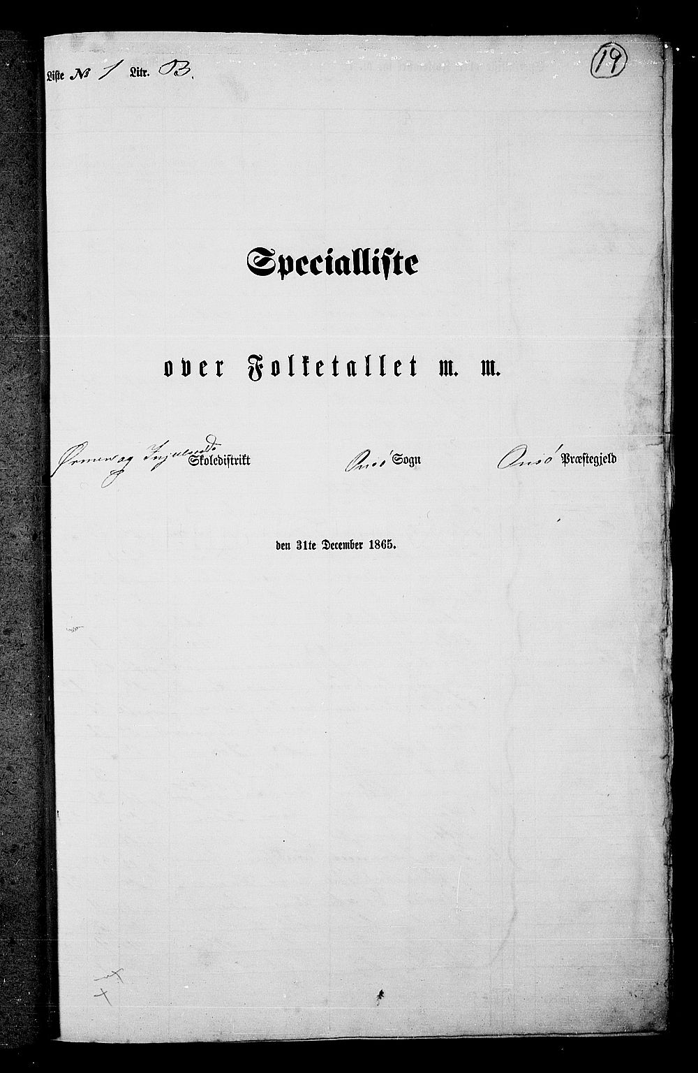 RA, Folketelling 1865 for 0134P Onsøy prestegjeld, 1865, s. 23