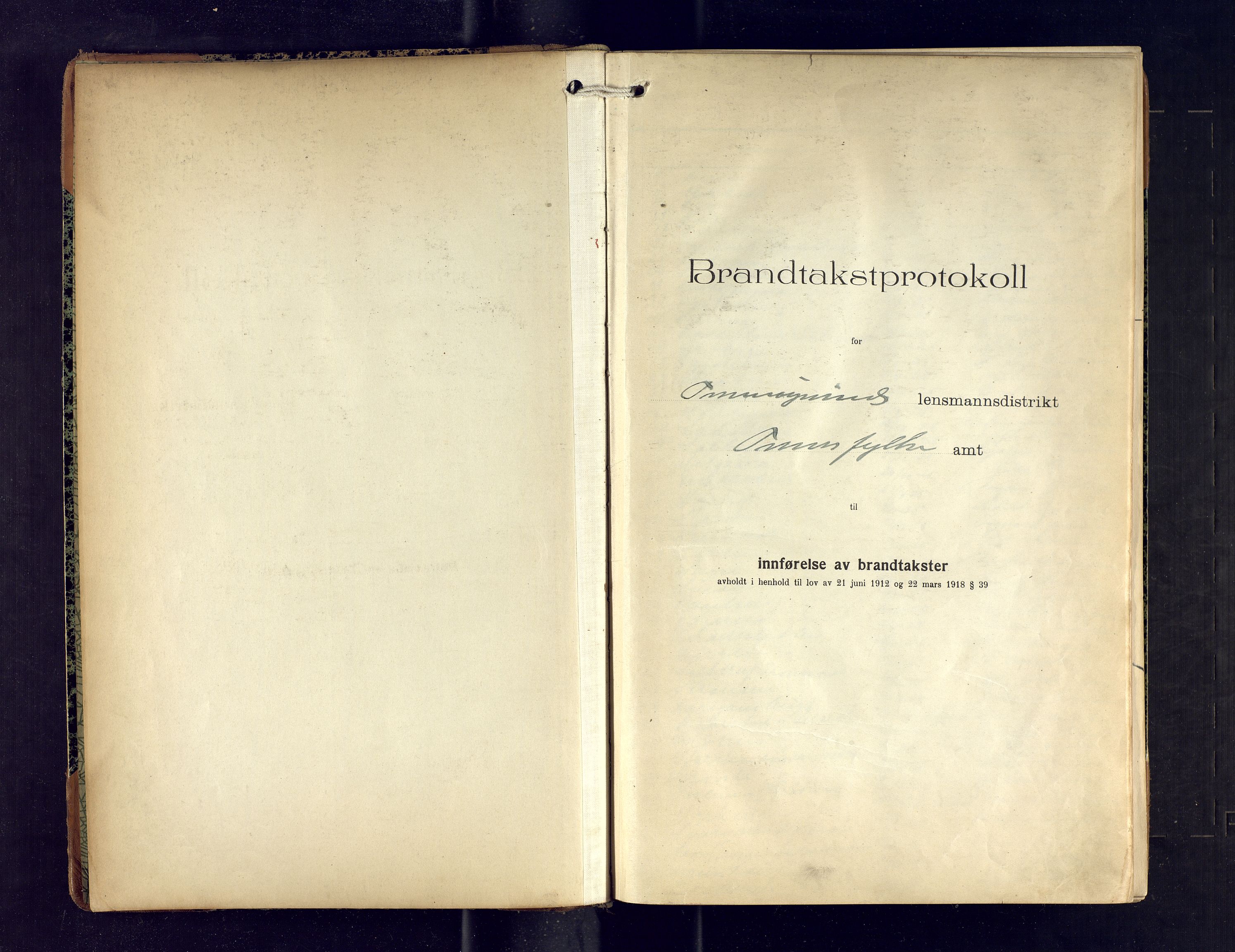 Tromsøysund lensmannskontor, SATØ/SATØ-12/F/Fs/Fsb/L0747: Branntakstprotokoll (S). Med register, 1924-1928