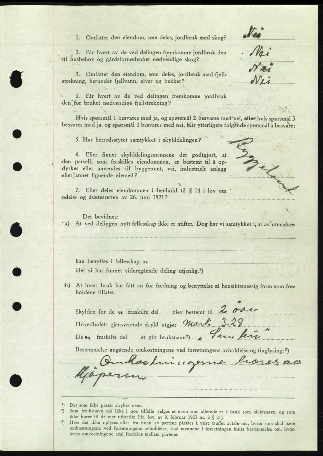 Romsdal sorenskriveri, SAT/A-4149/1/2/2C: Pantebok nr. A19, 1946-1946, Dagboknr: 738/1946