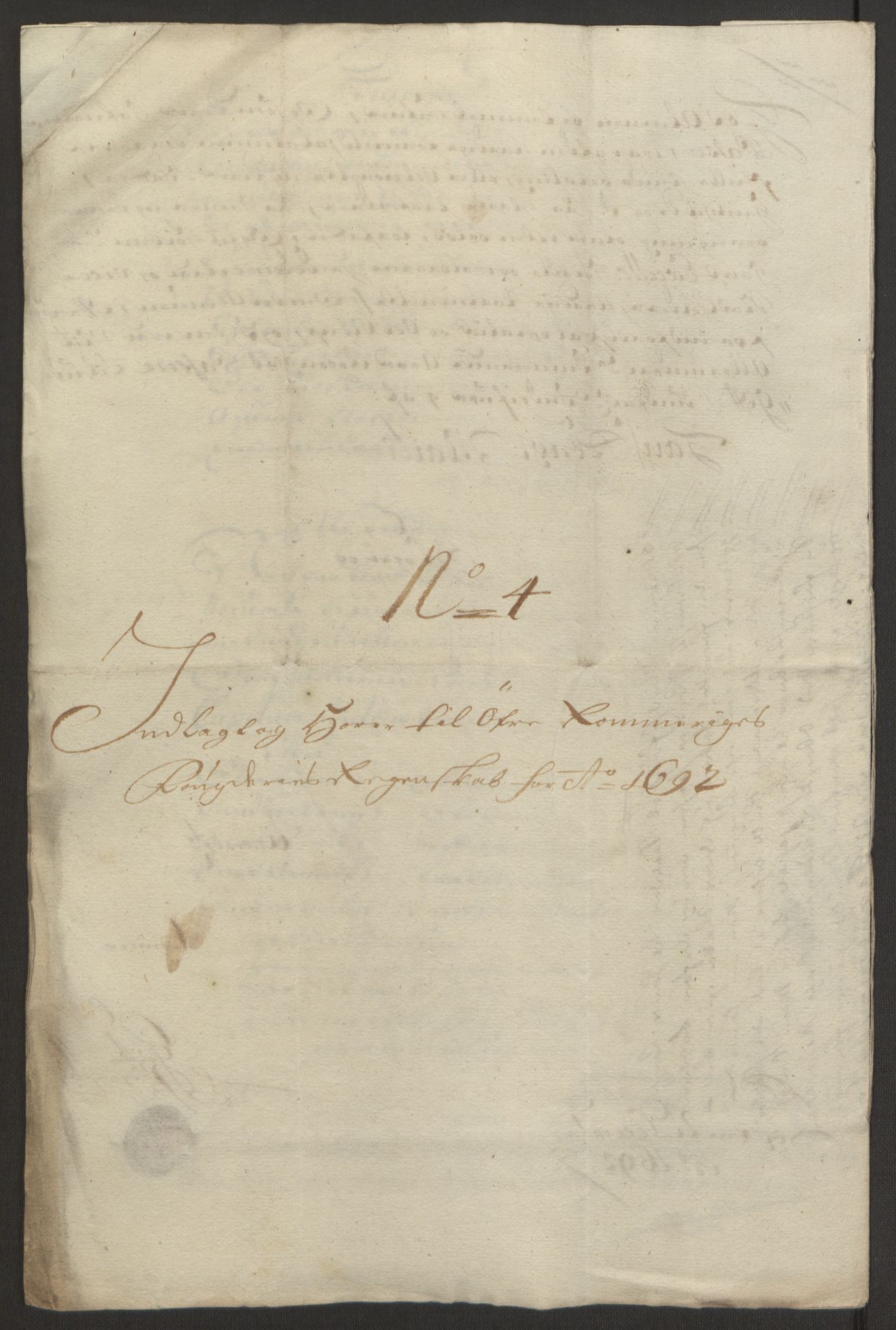 Rentekammeret inntil 1814, Reviderte regnskaper, Fogderegnskap, AV/RA-EA-4092/R12/L0704: Fogderegnskap Øvre Romerike, 1692, s. 290