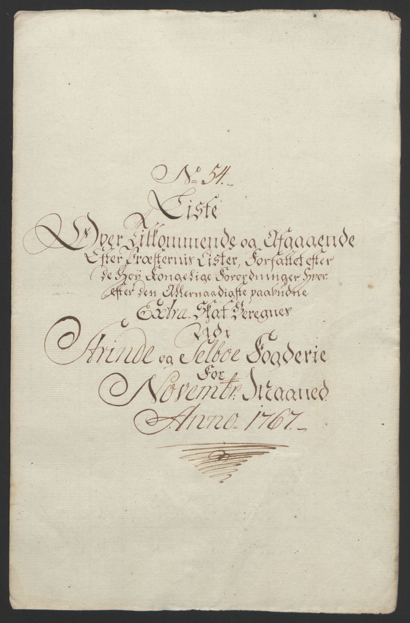 Rentekammeret inntil 1814, Reviderte regnskaper, Fogderegnskap, AV/RA-EA-4092/R61/L4180: Ekstraskatten Strinda og Selbu, 1762-1767, s. 394