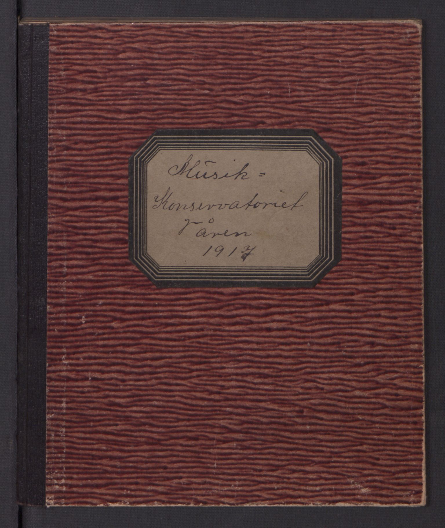 Musikkonservatoriet i Oslo, RA/PA-1761/F/Fa/L0004/0011: Oversikt over lærere, elever, m.m. / Musikkonservatoriet - Vårsemesteret, 1917