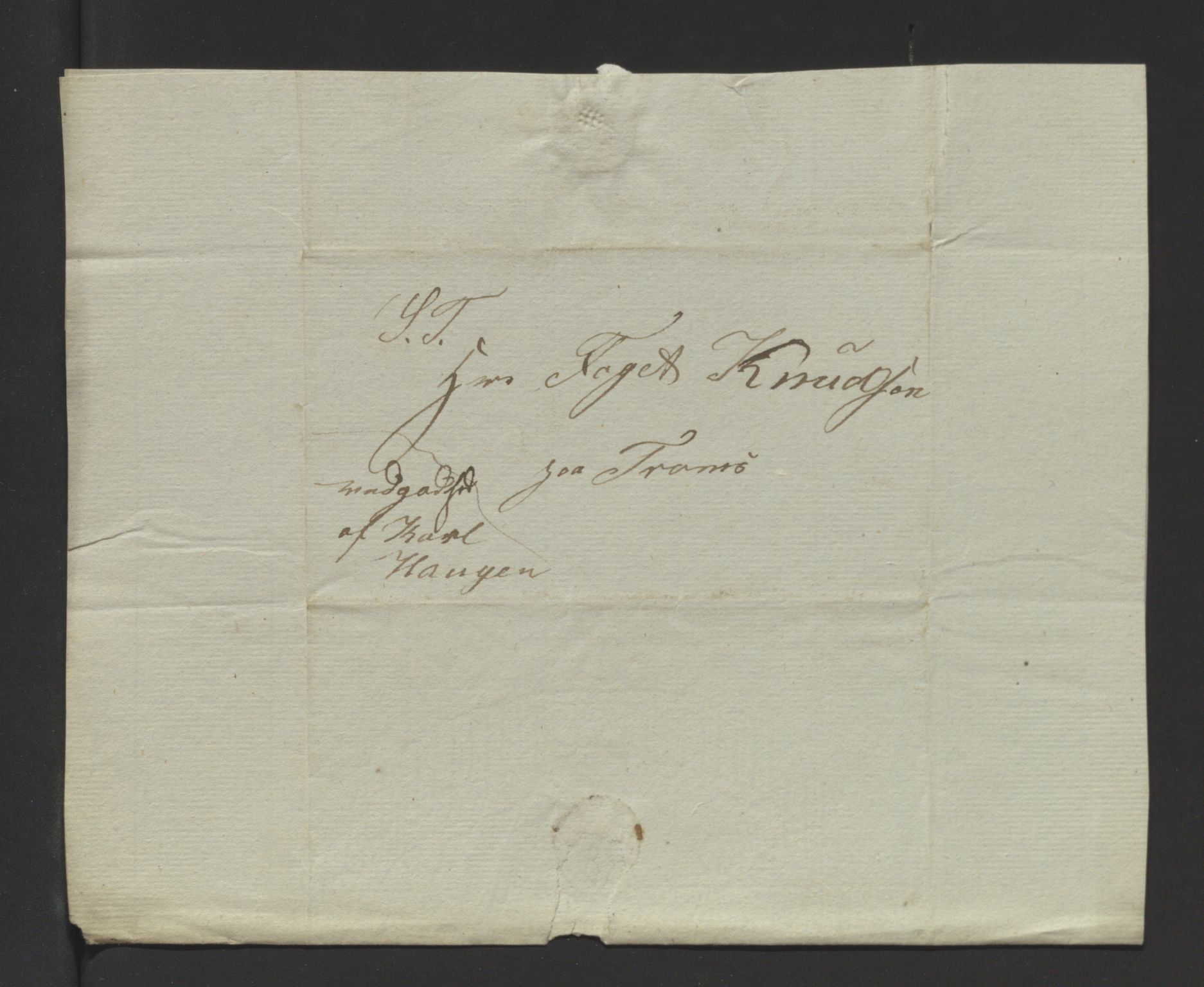 Senja og Tromsø fogderi, AV/SATØ-S-0061/D/Db/L0131: Korrespondanse og saksdokument, 1837-1856, s. 4