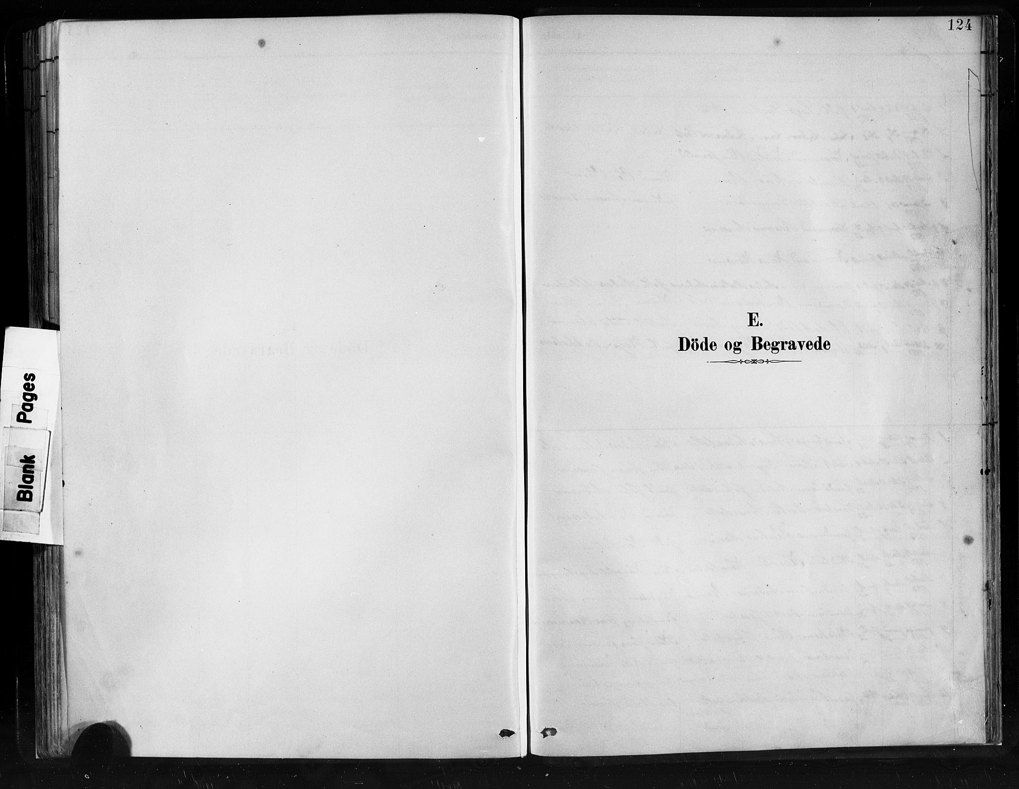 Innvik sokneprestembete, SAB/A-80501: Klokkerbok nr. C 3, 1883-1911, s. 124