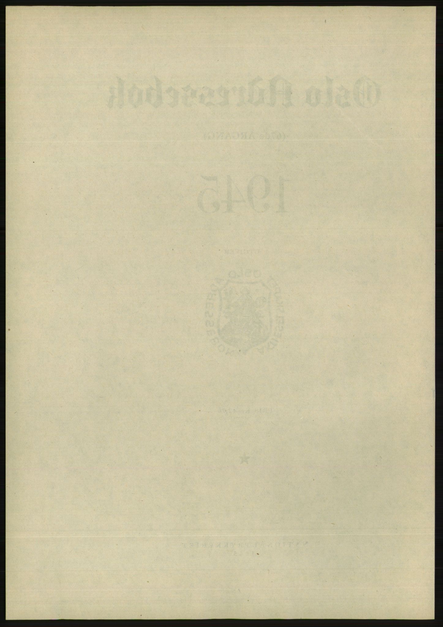 Kristiania/Oslo adressebok, PUBL/-, 1945, s. 26