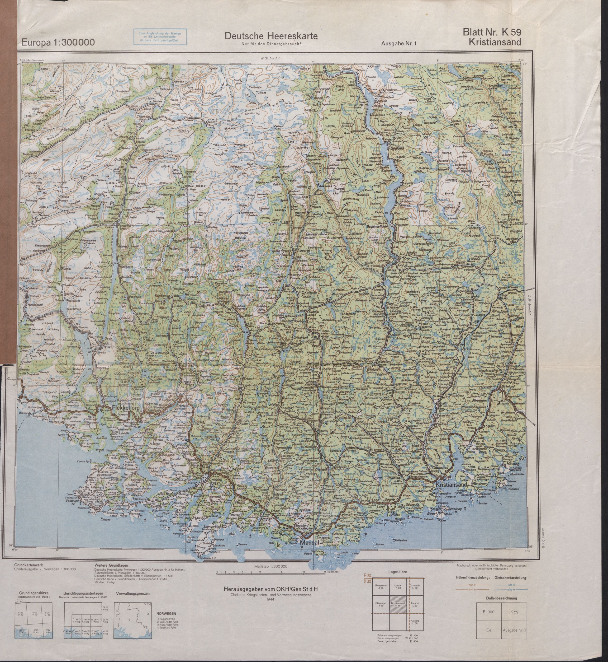 Forsvarets Overkommando. 2 kontor. Arkiv 11.4. Spredte tyske arkivsaker, AV/RA-RAFA-7031/D/Dar/Darc/L0036: Diverse tysk materiale, 1940-1945, s. 3