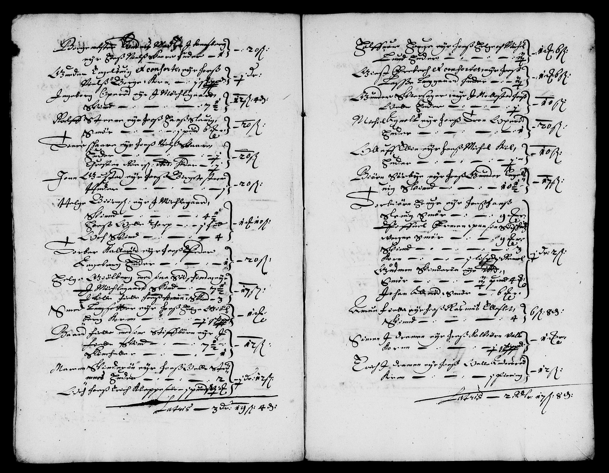 Rentekammeret inntil 1814, Reviderte regnskaper, Lensregnskaper, RA/EA-5023/R/Rb/Rbe/L0004: Onsøy len, 1656-1674